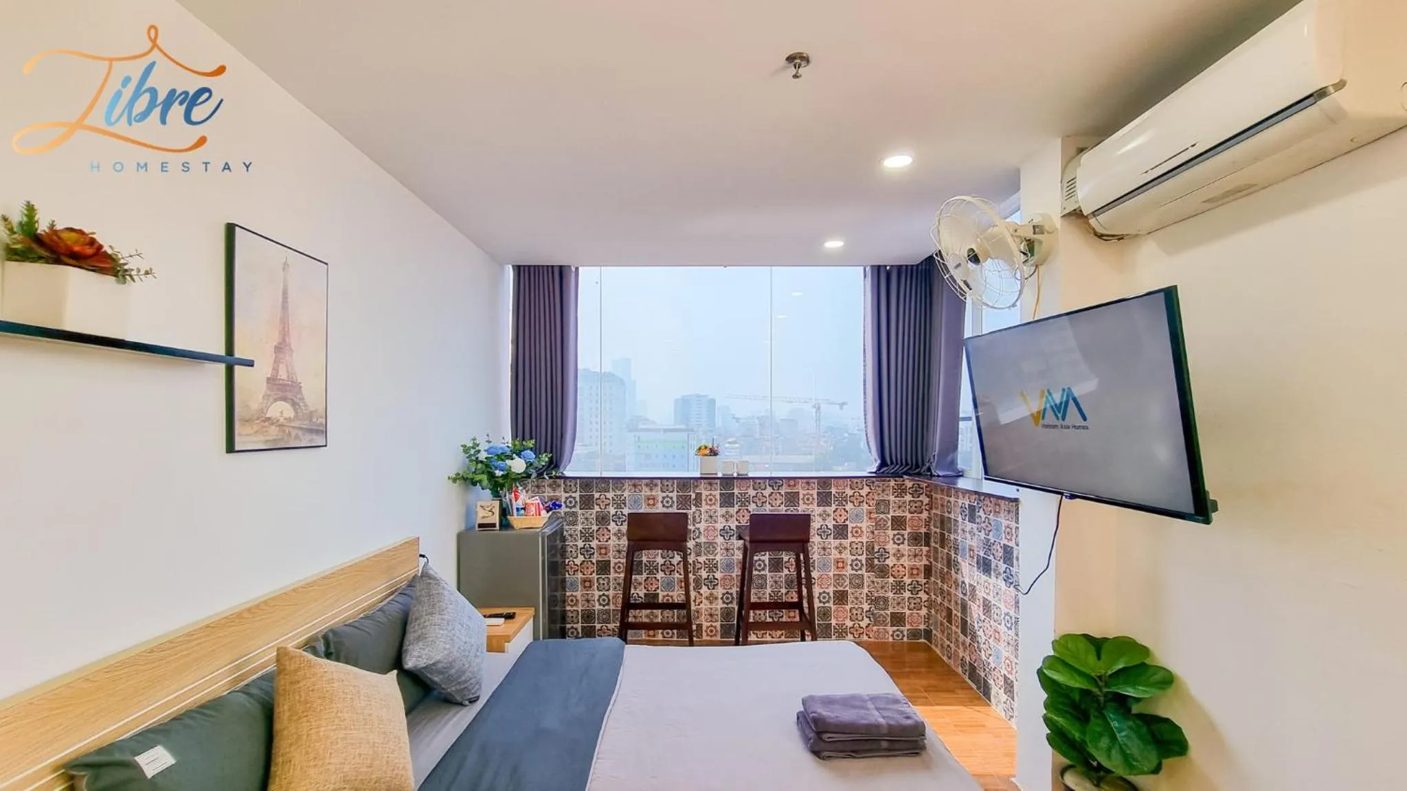 Living room in Libré Homestay