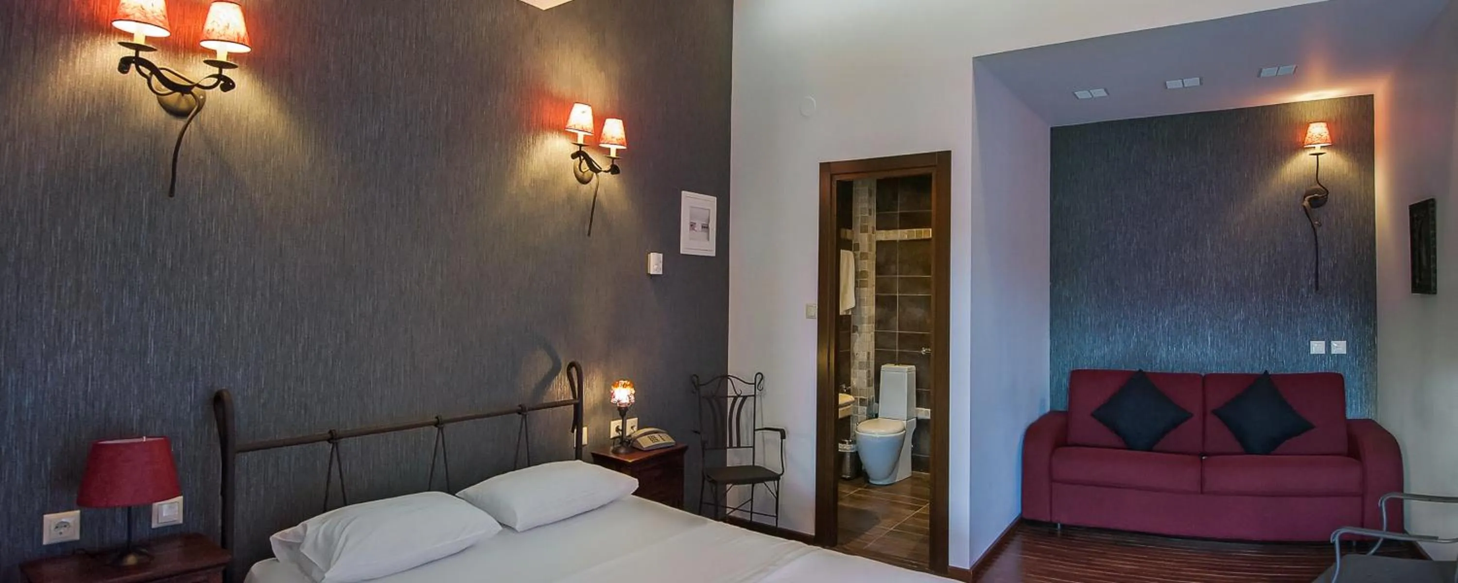 Garden view in Polys Guest House