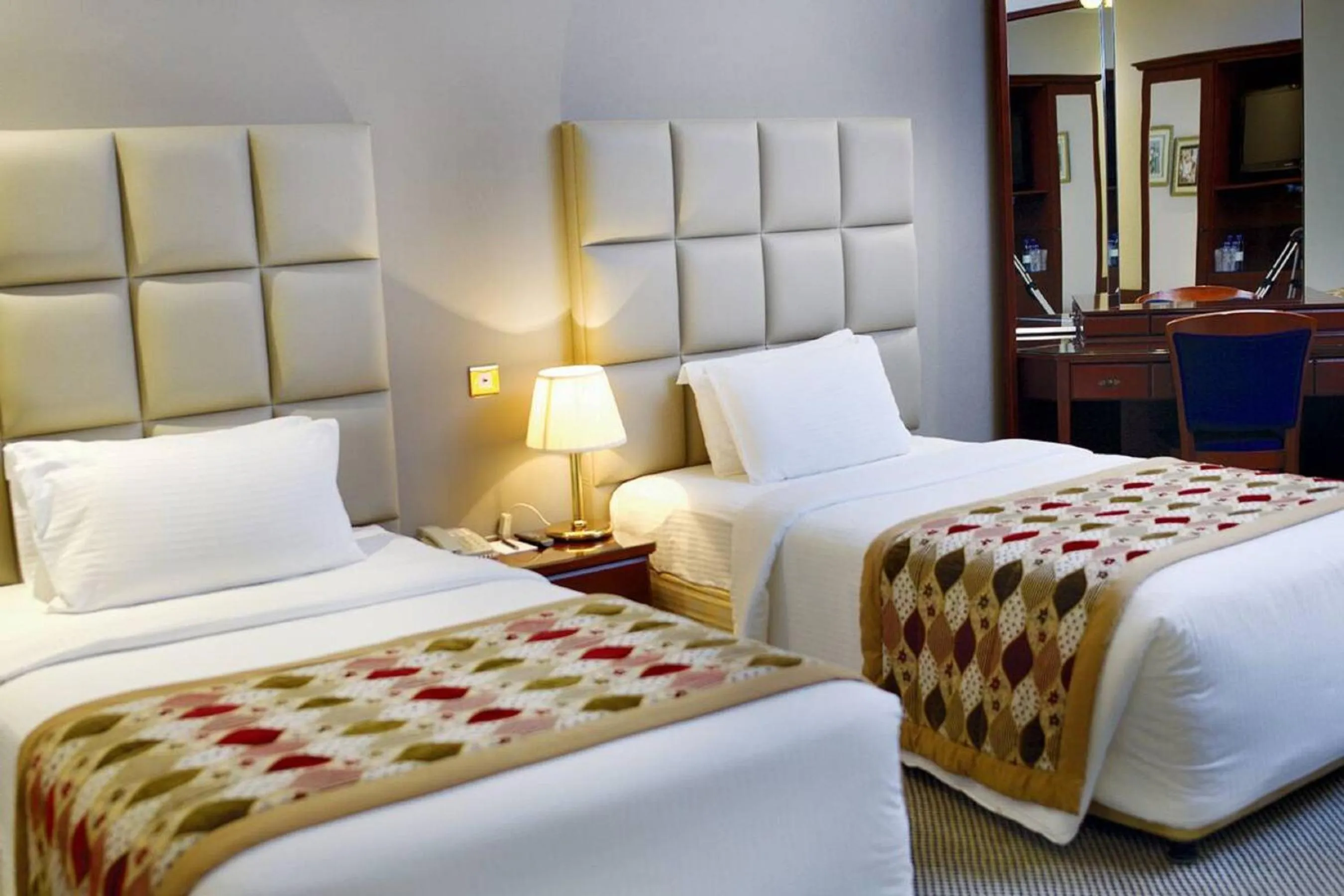 Bed in Panorama Hotel and Spa