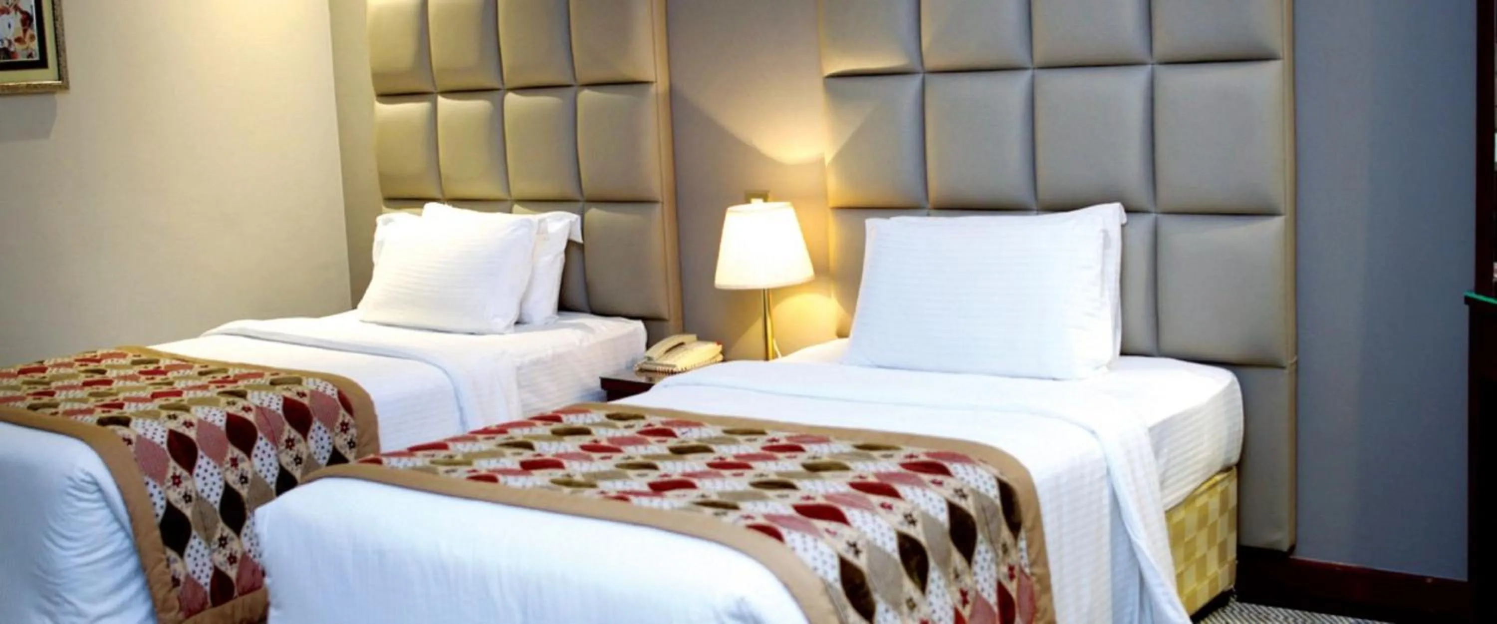 Bed in Panorama Hotel and Spa