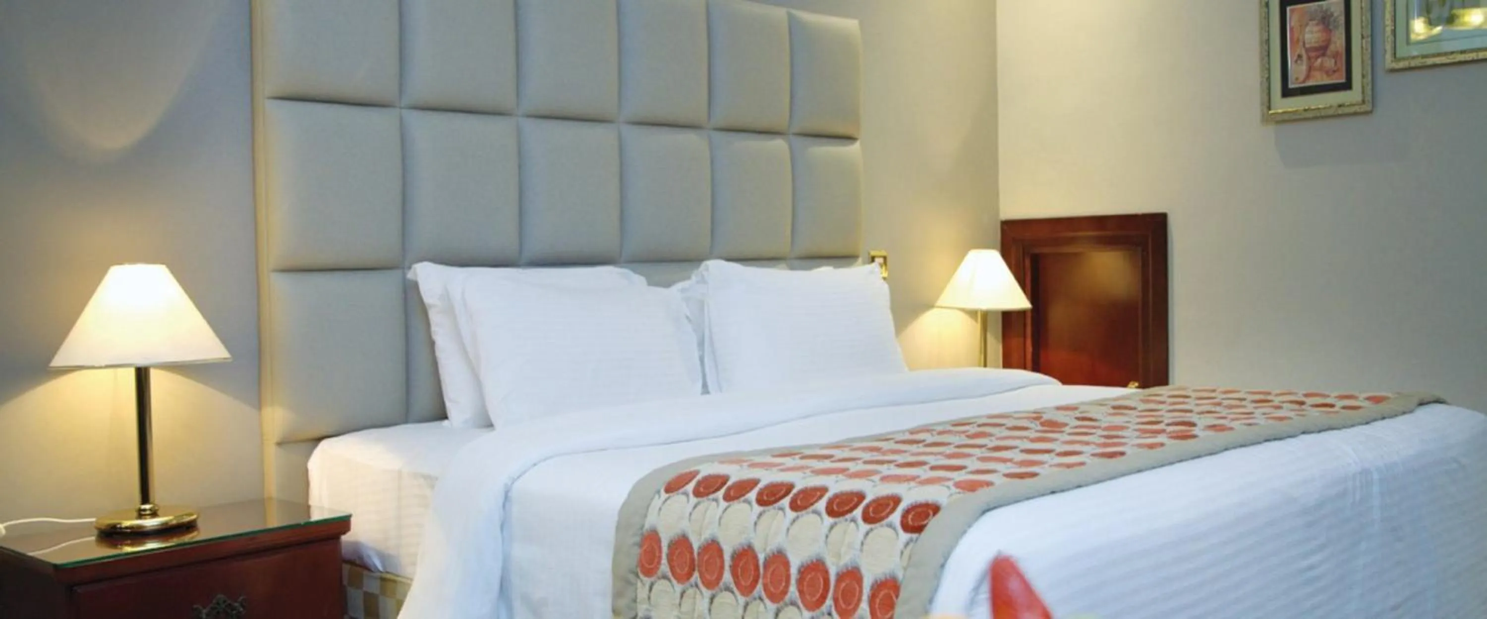 Bed in Panorama Hotel and Spa