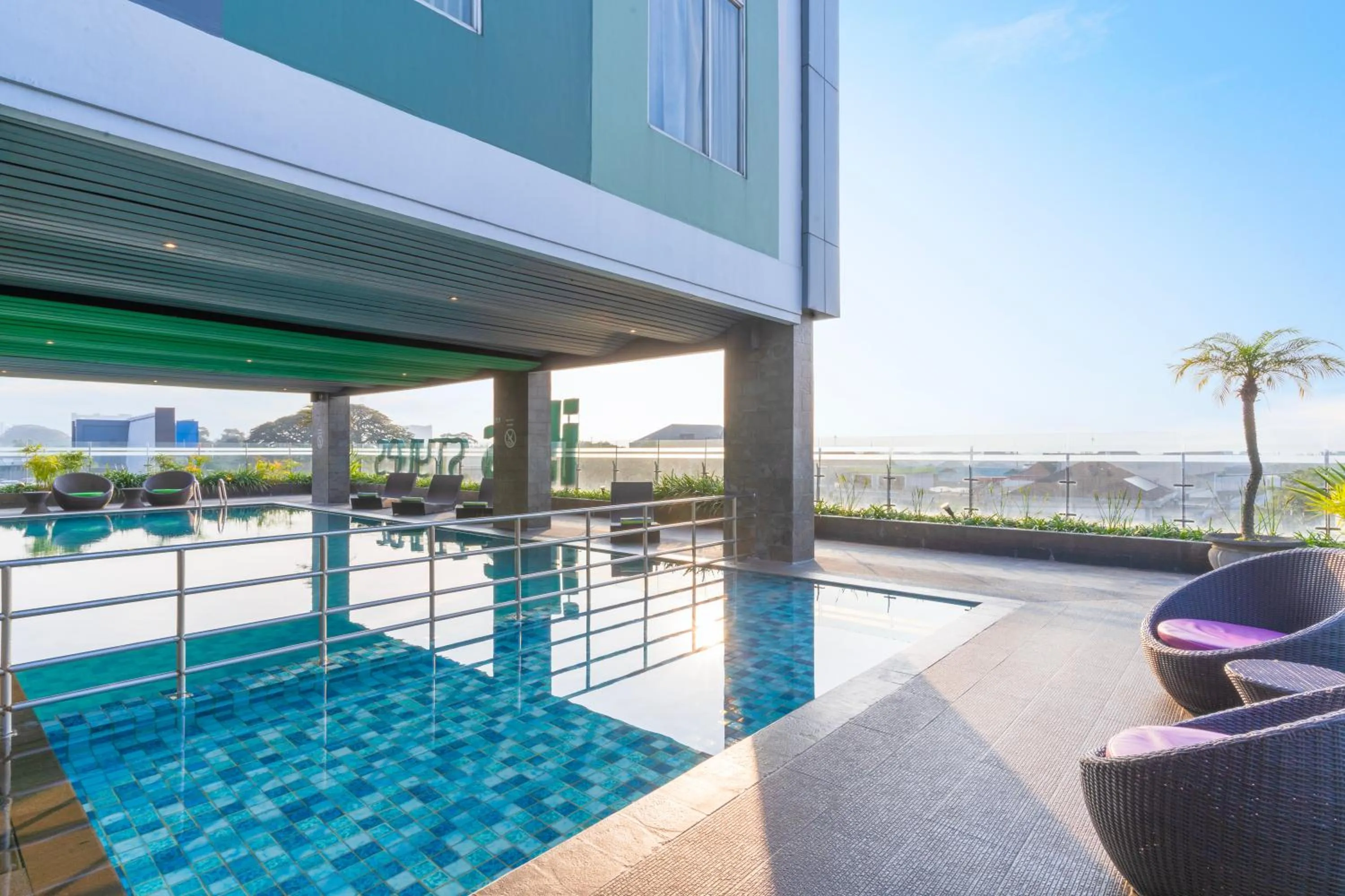 Swimming pool in Ibis Styles Malang