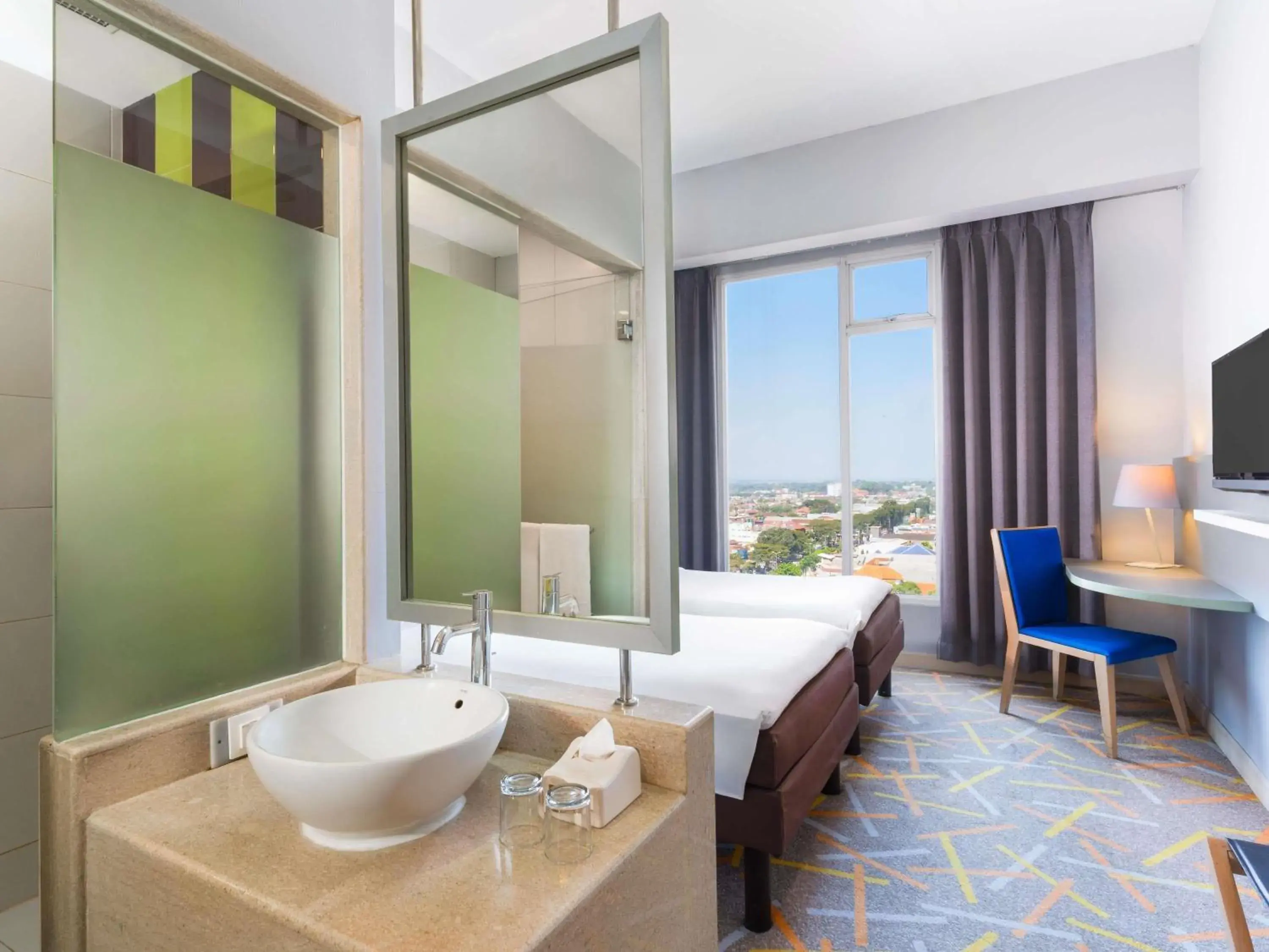 Bedroom, Bed in Ibis Styles Malang Bedroom, Bed in Ibis Styles Malang