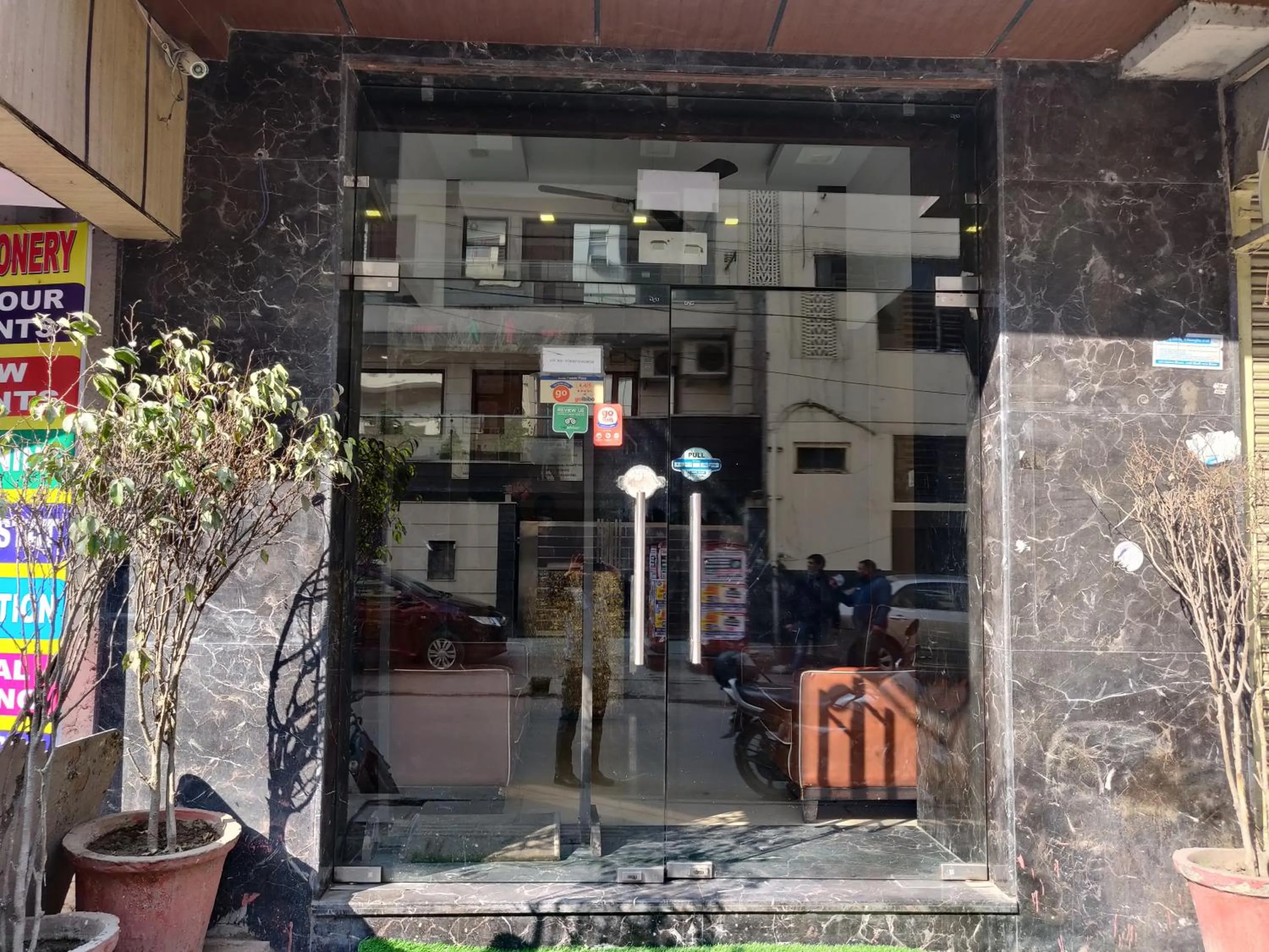 Facade/entrance in Hotel Pawan Plaza - Near BLK and Ganga Ram Hospital - Karol Bagh