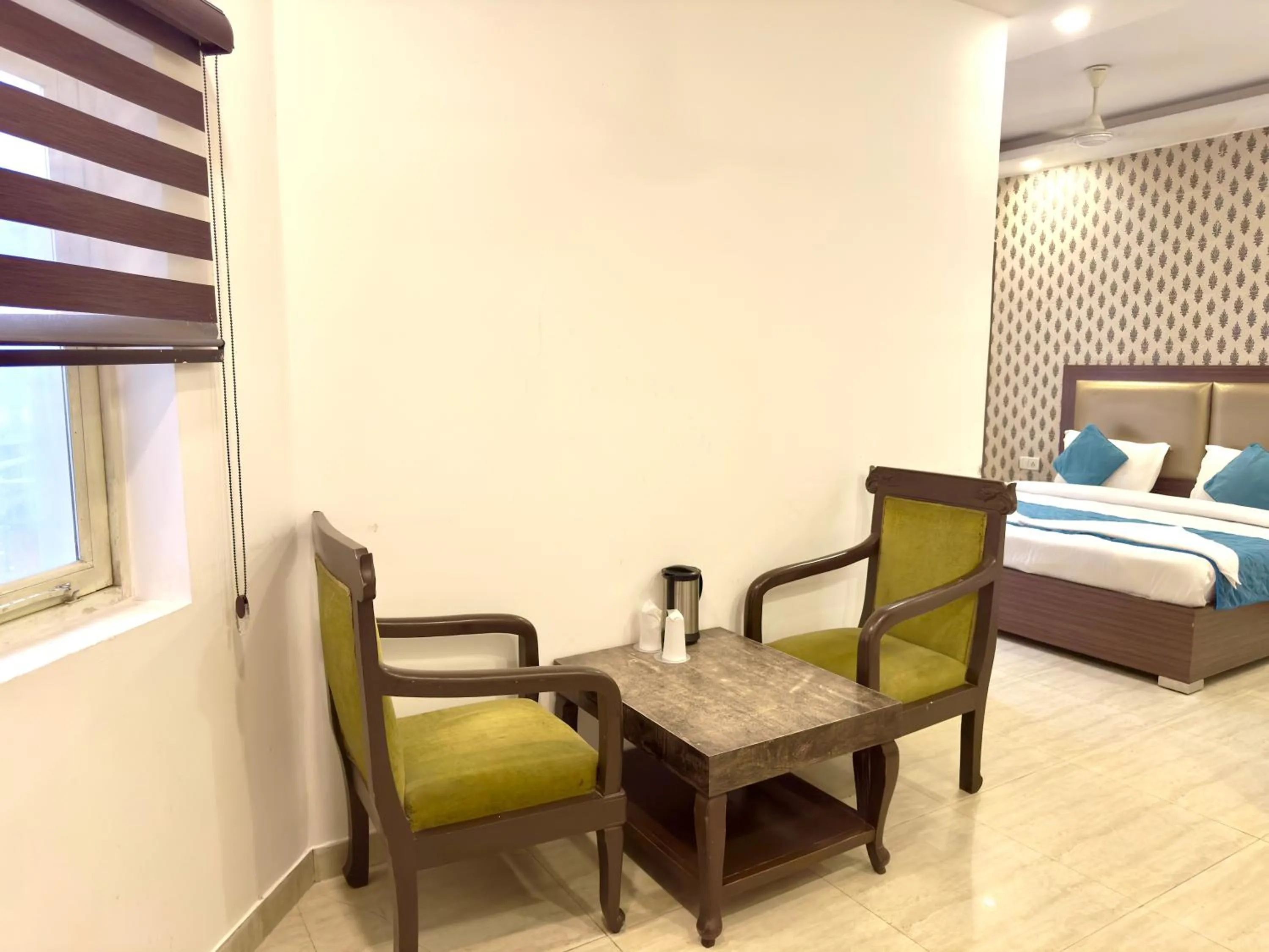 View (from property/room), Bed in Hotel Pawan Plaza - Near BLK and Ganga Ram Hospital - Karol Bagh