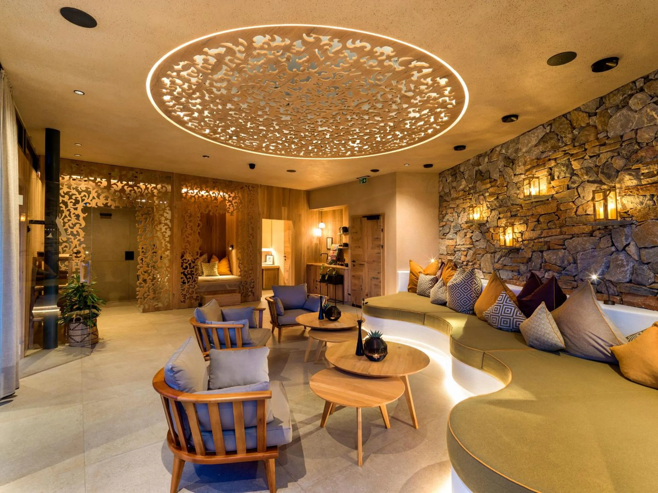 Sauna in Aktivhotel Alpendorf