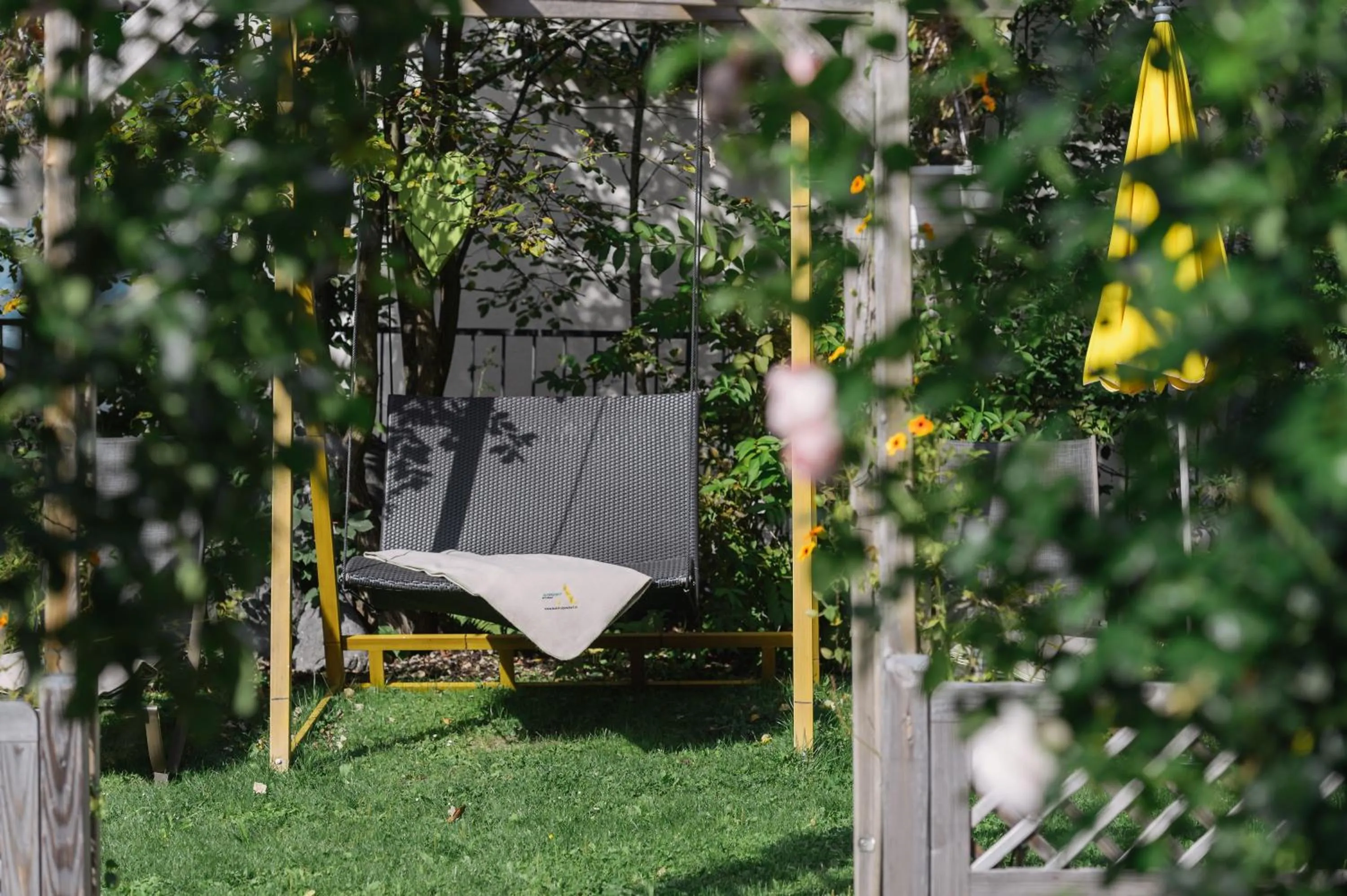 Garden in Aktivhotel Alpendorf