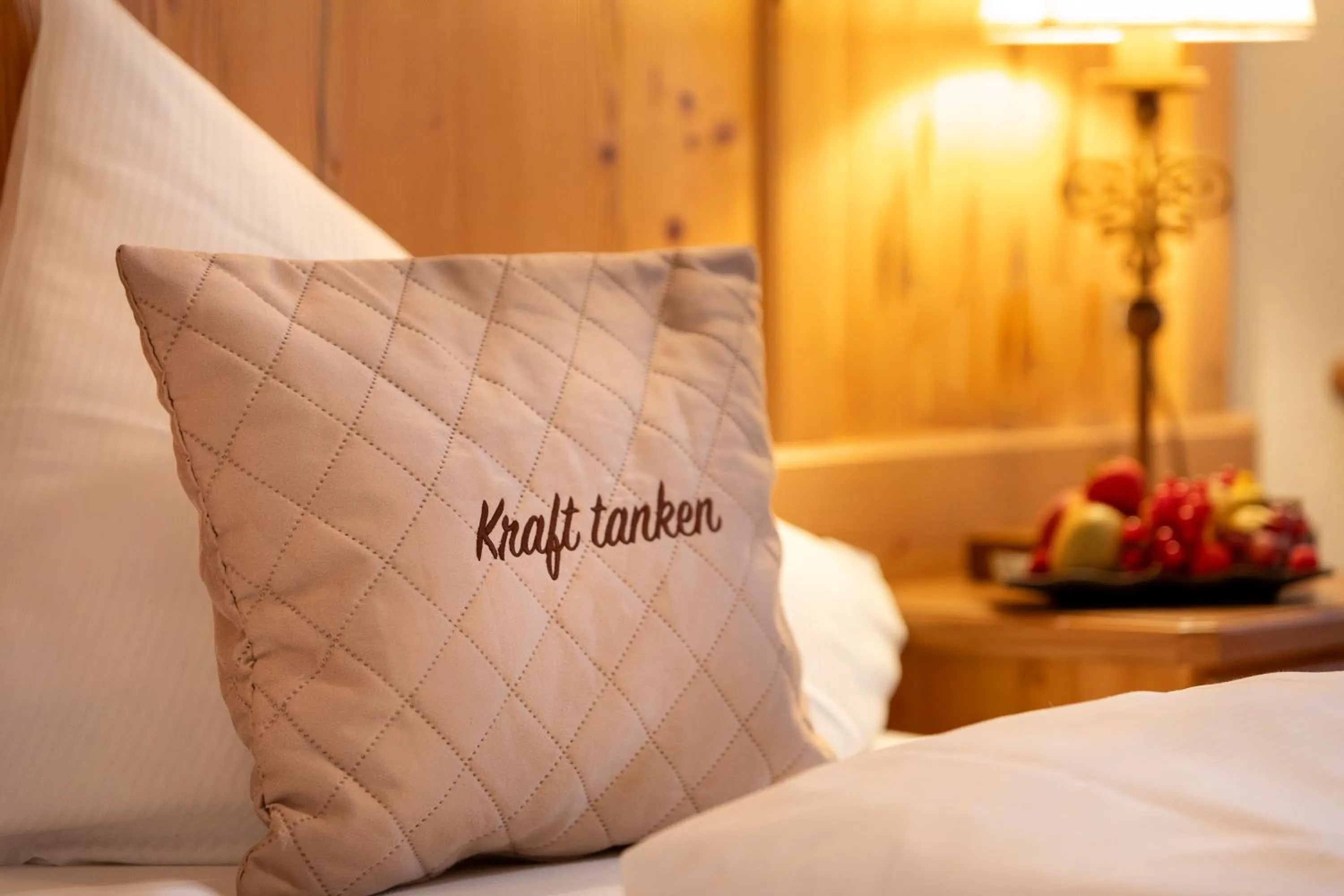 Decorative detail, Bed in Aktivhotel Alpendorf