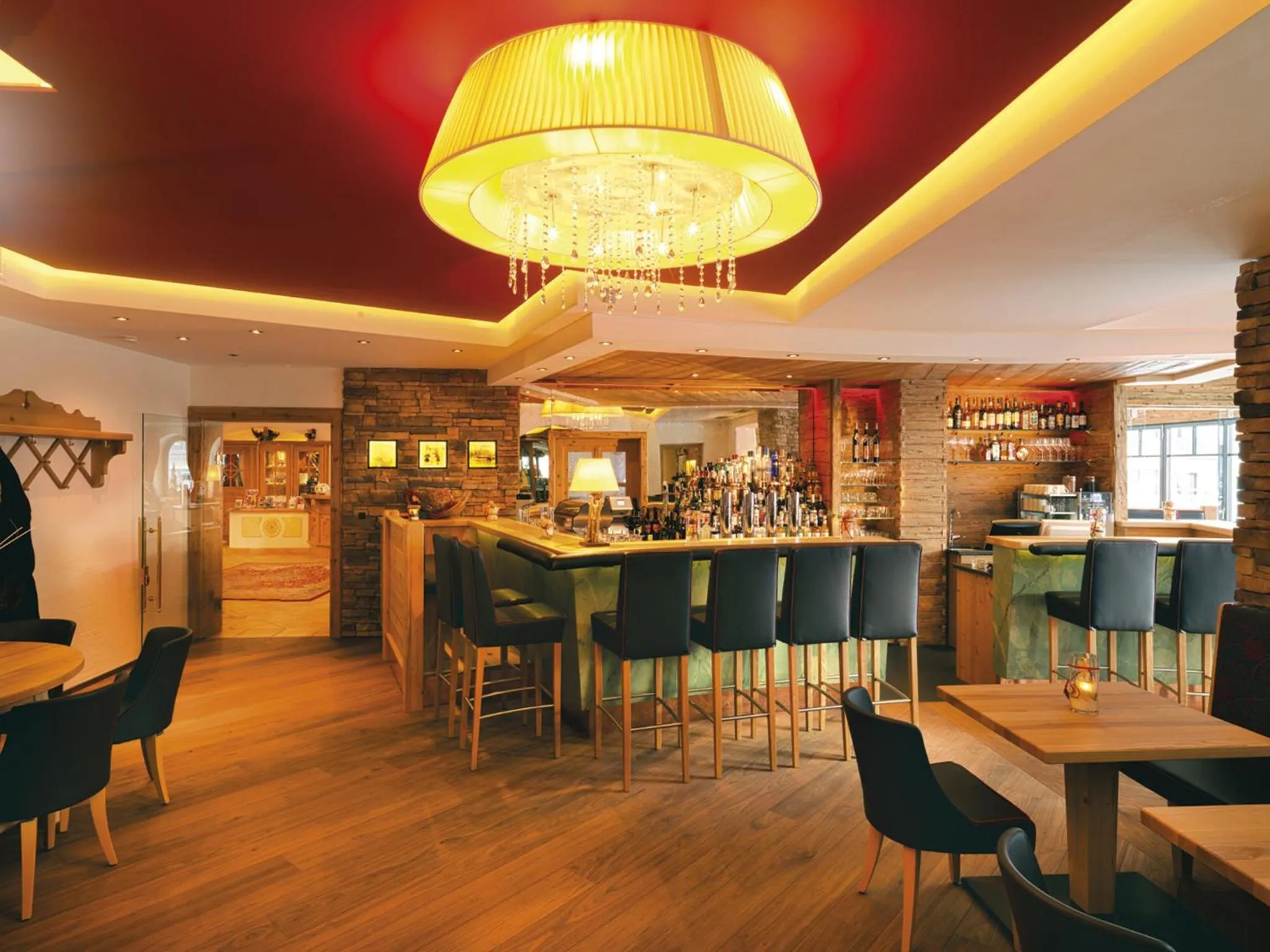 Lounge or bar in Aktivhotel Alpendorf