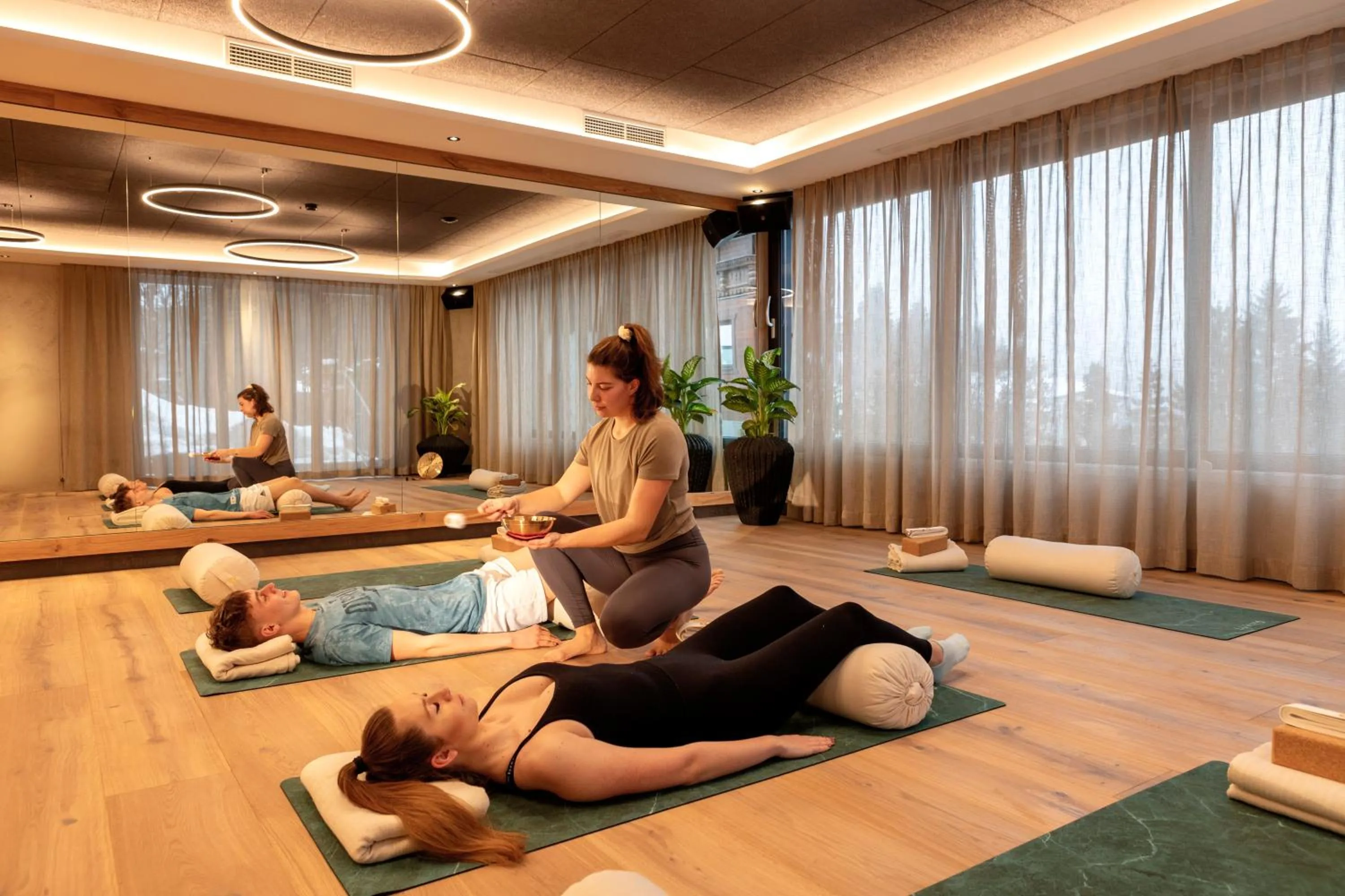 Fitness centre/facilities in Aktivhotel Alpendorf
