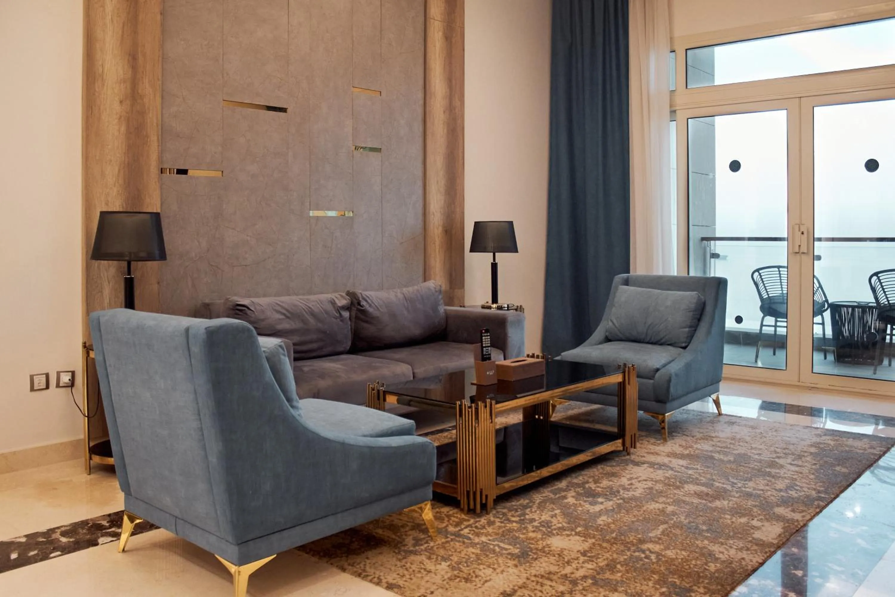 Living room in Tolip Resort El Galala Hills