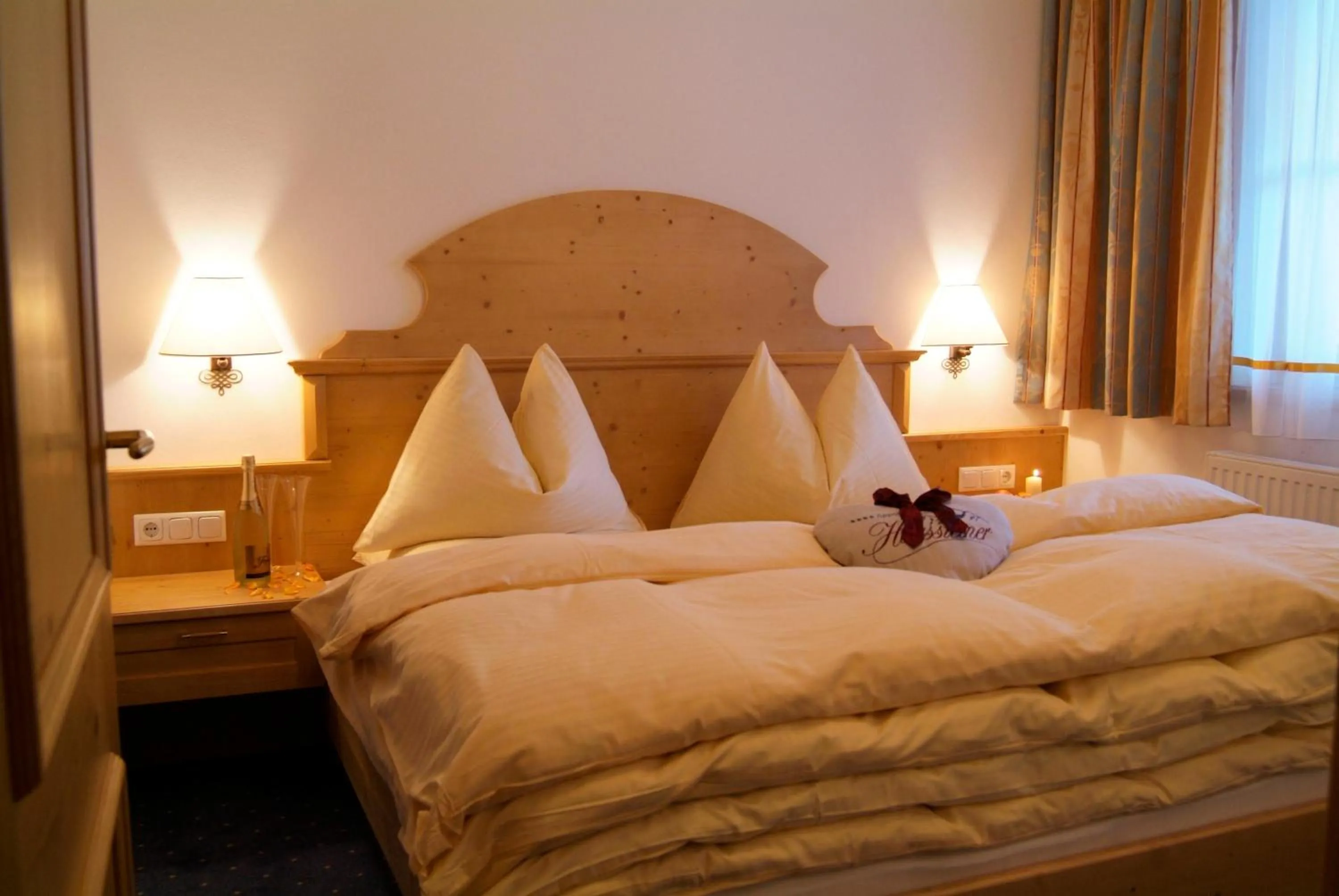 Bedroom, Bed in Landhaus & Appartementhaus Haussteiner