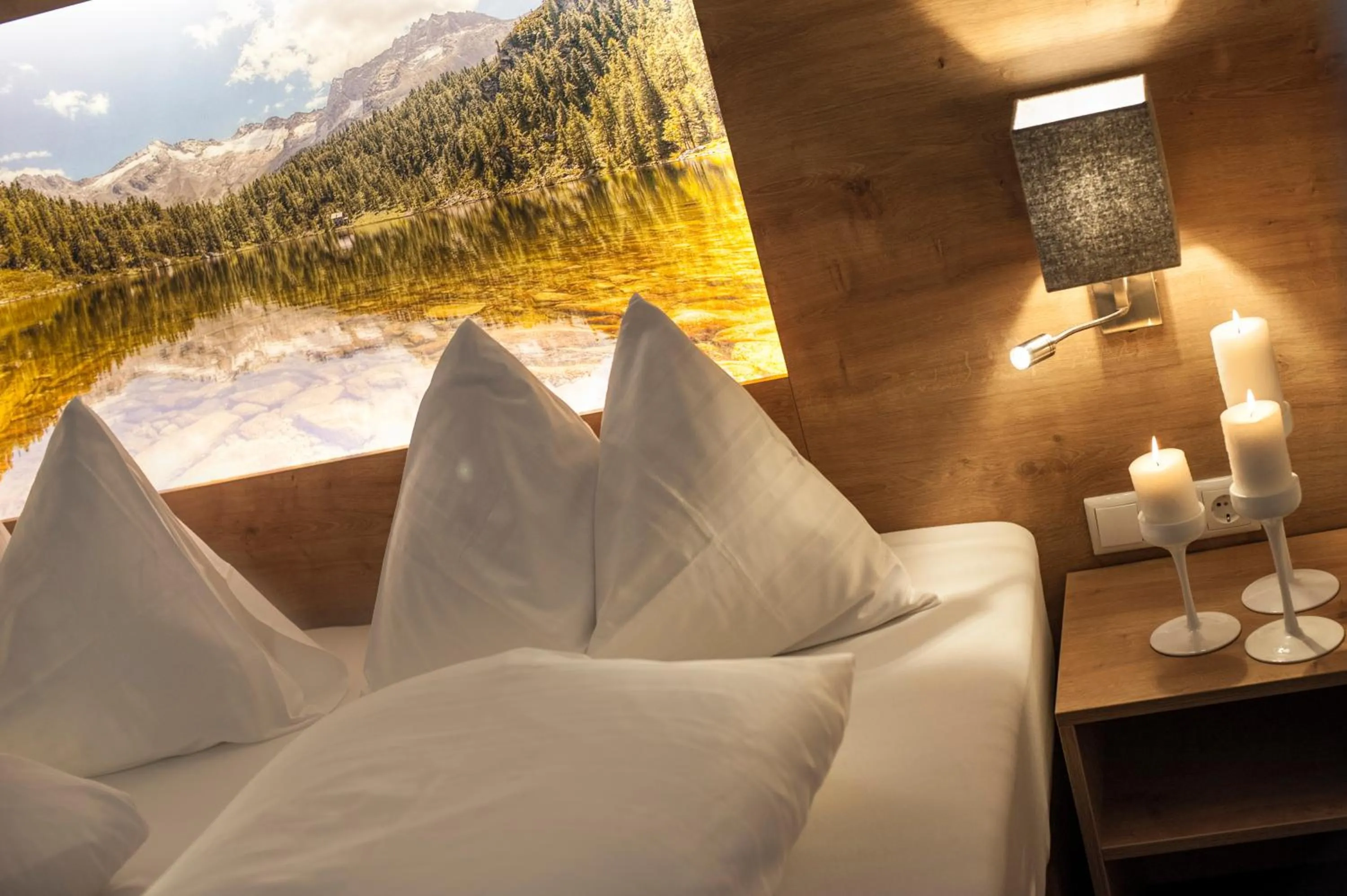 Bed in Landhaus & Appartementhaus Haussteiner