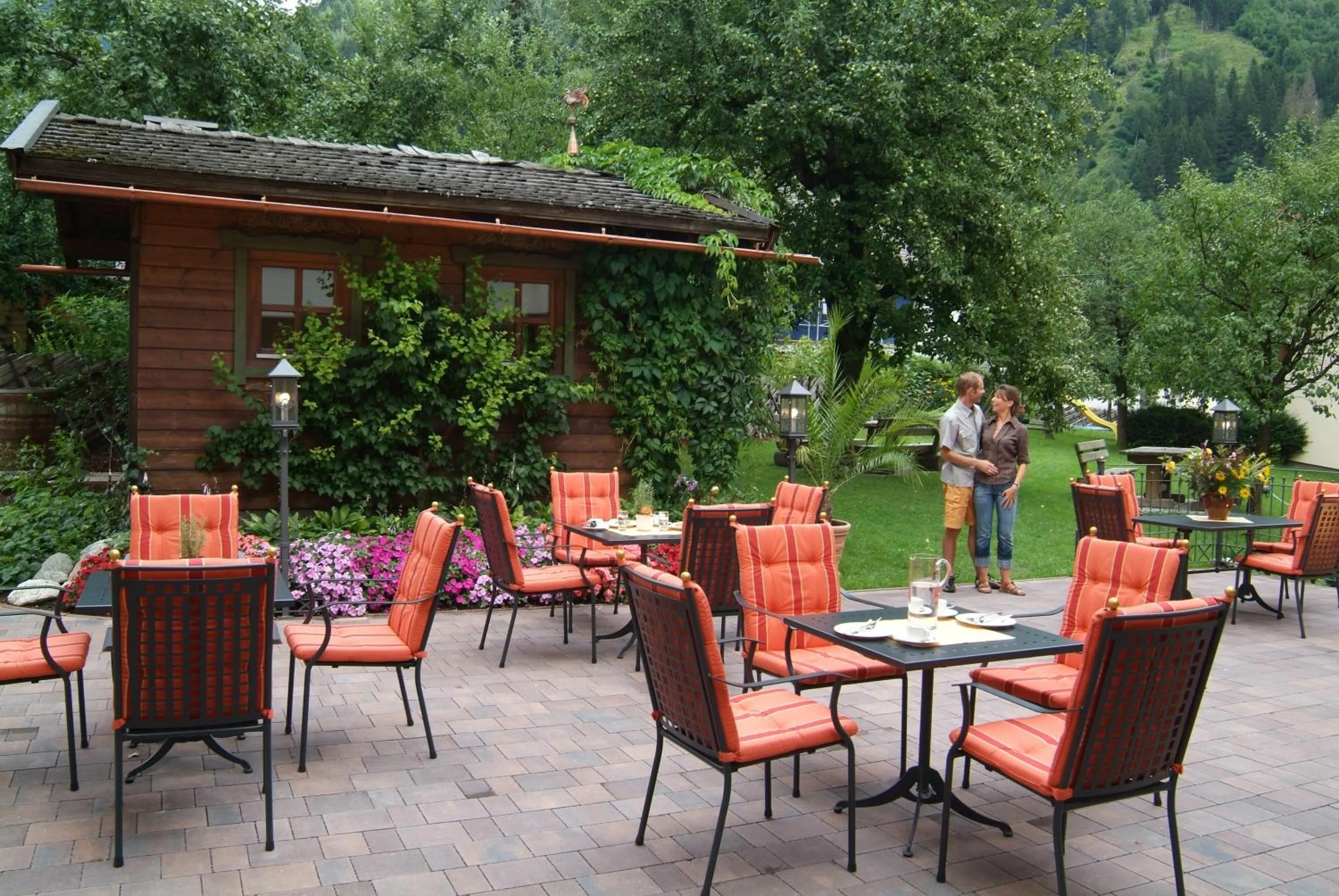 Balcony/Terrace in Landhaus & Appartementhaus Haussteiner