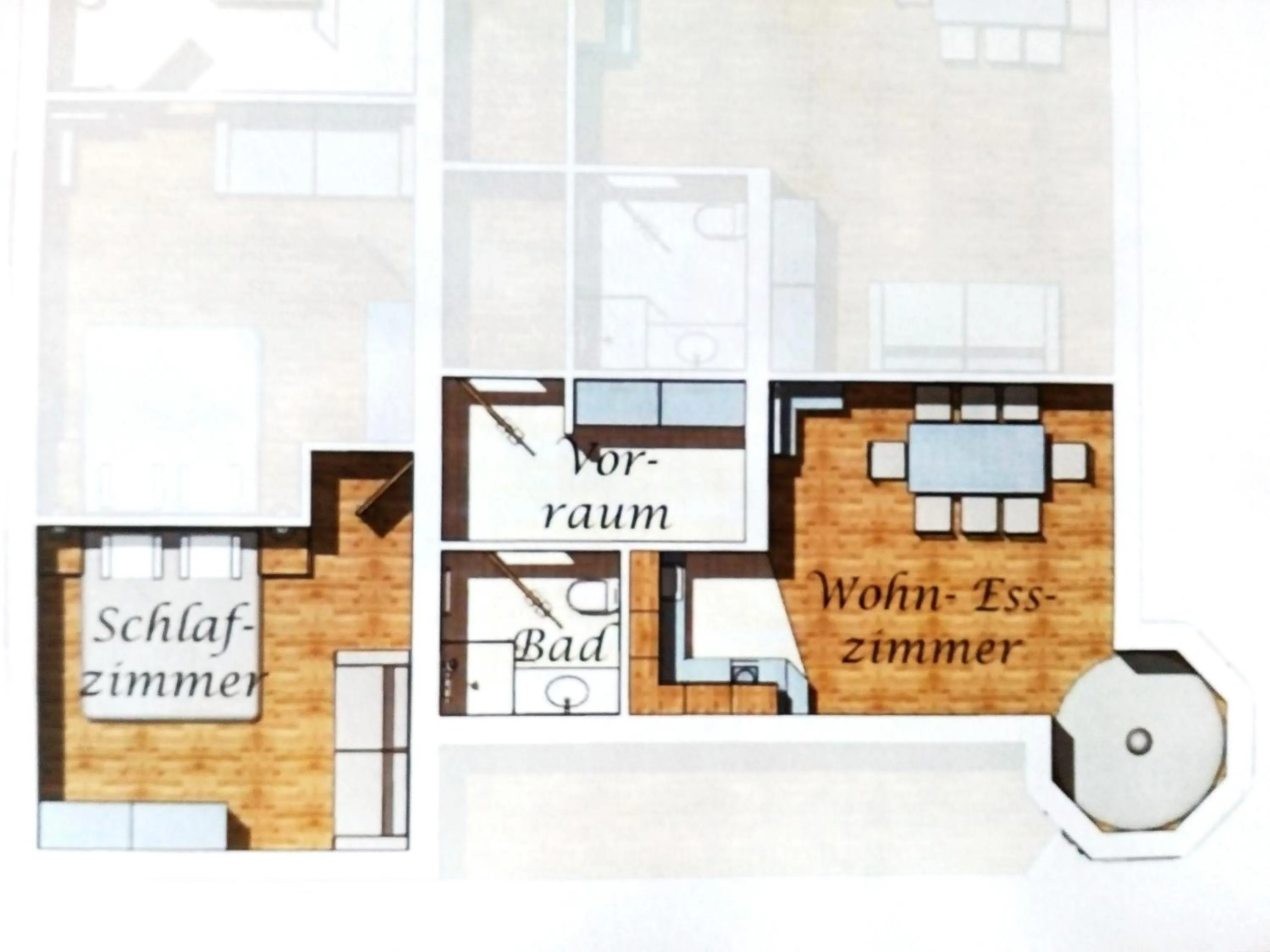 Floor plan in Landhaus & Appartementhaus Haussteiner