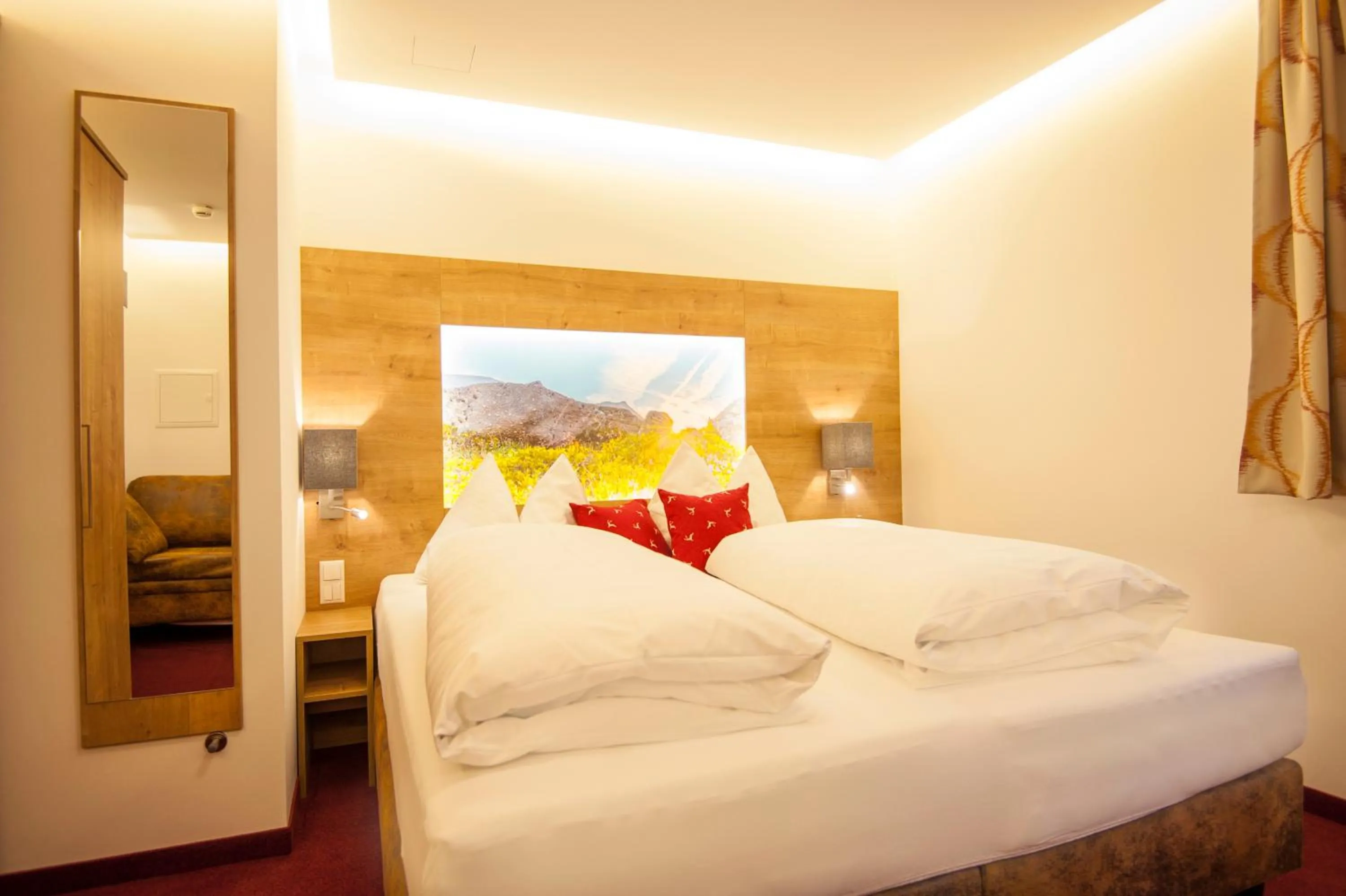 Bed in Landhaus & Appartementhaus Haussteiner