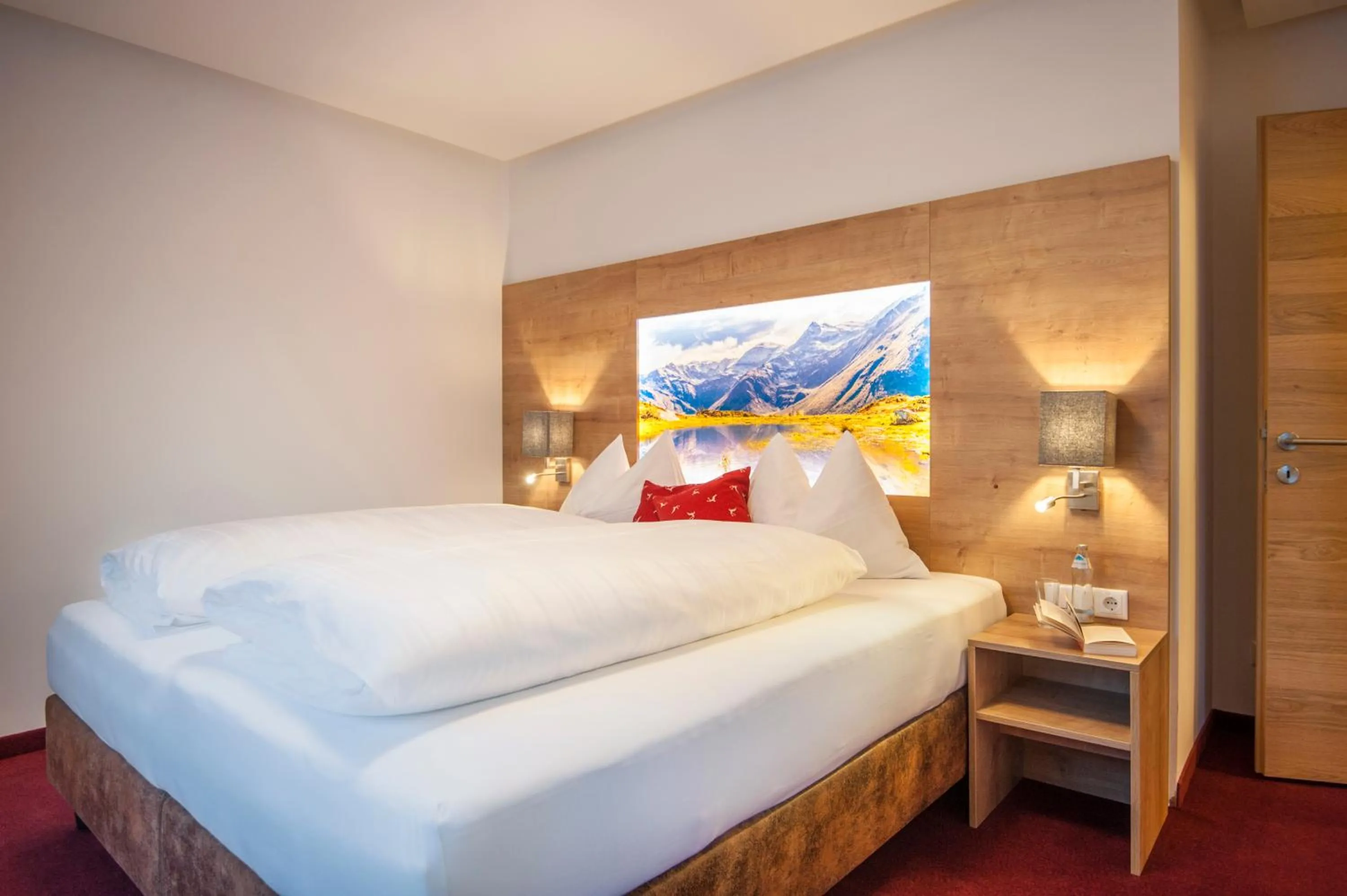 Bed in Landhaus & Appartementhaus Haussteiner