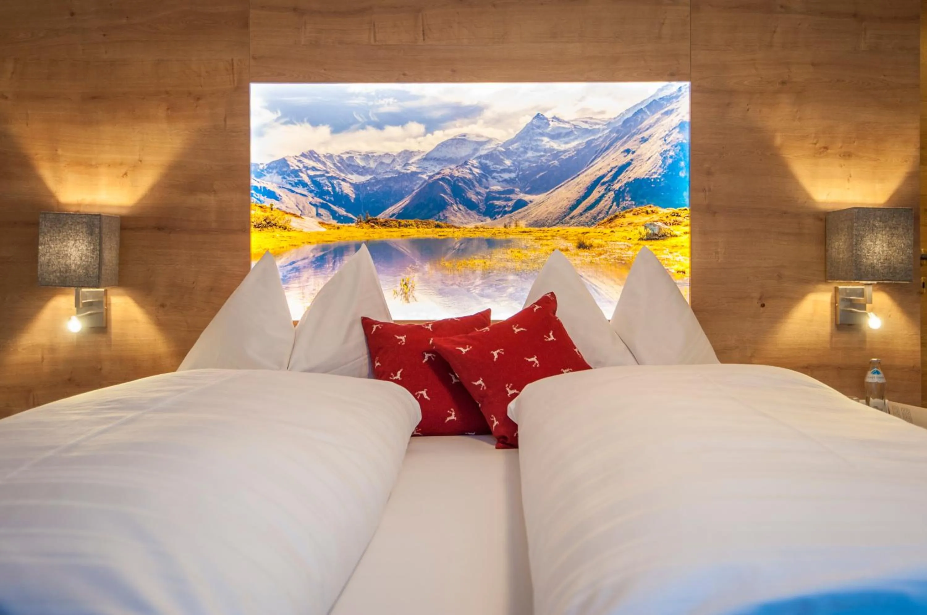 Bed in Landhaus & Appartementhaus Haussteiner