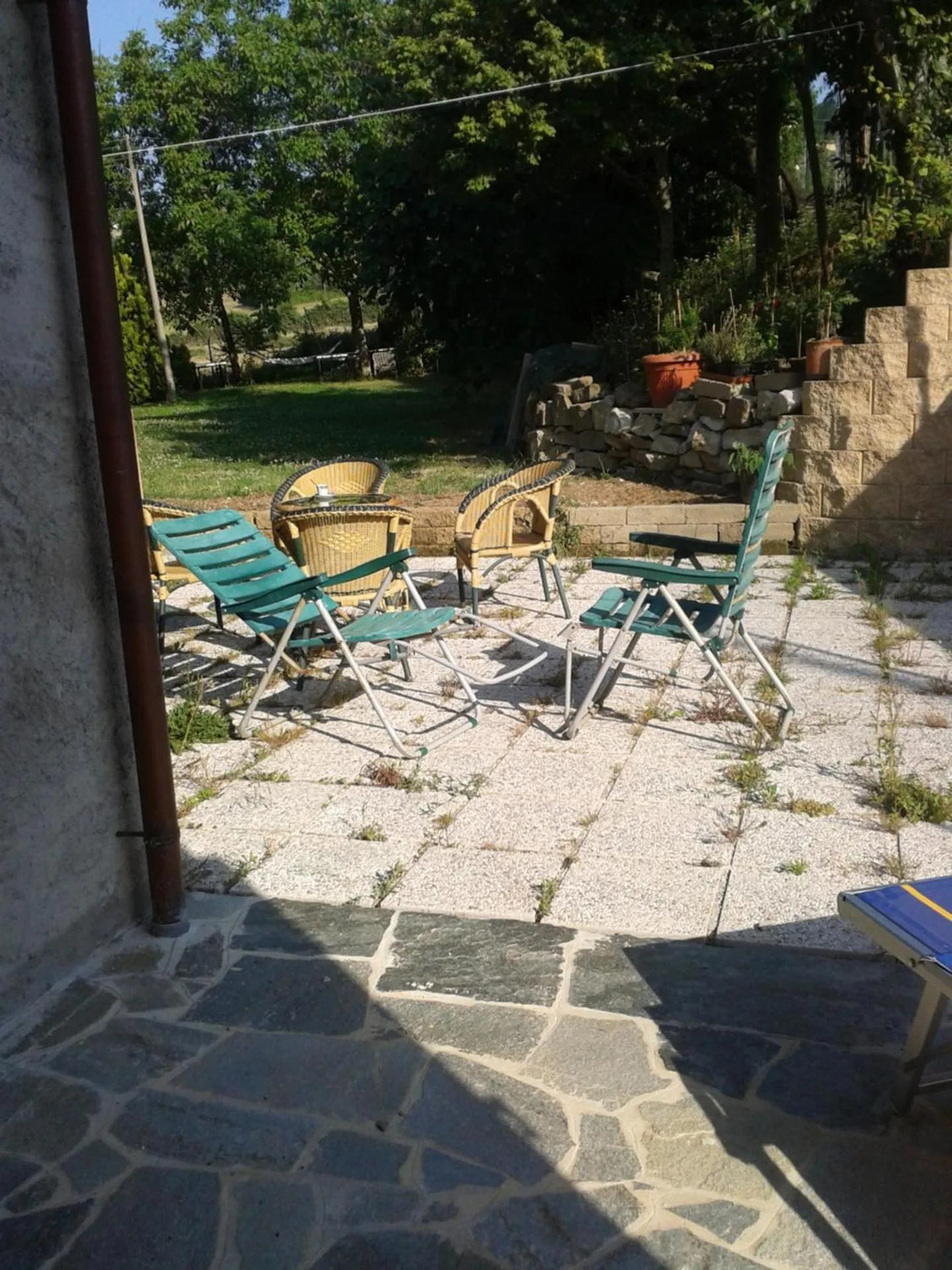 Garden in B&B Le Due Rocche