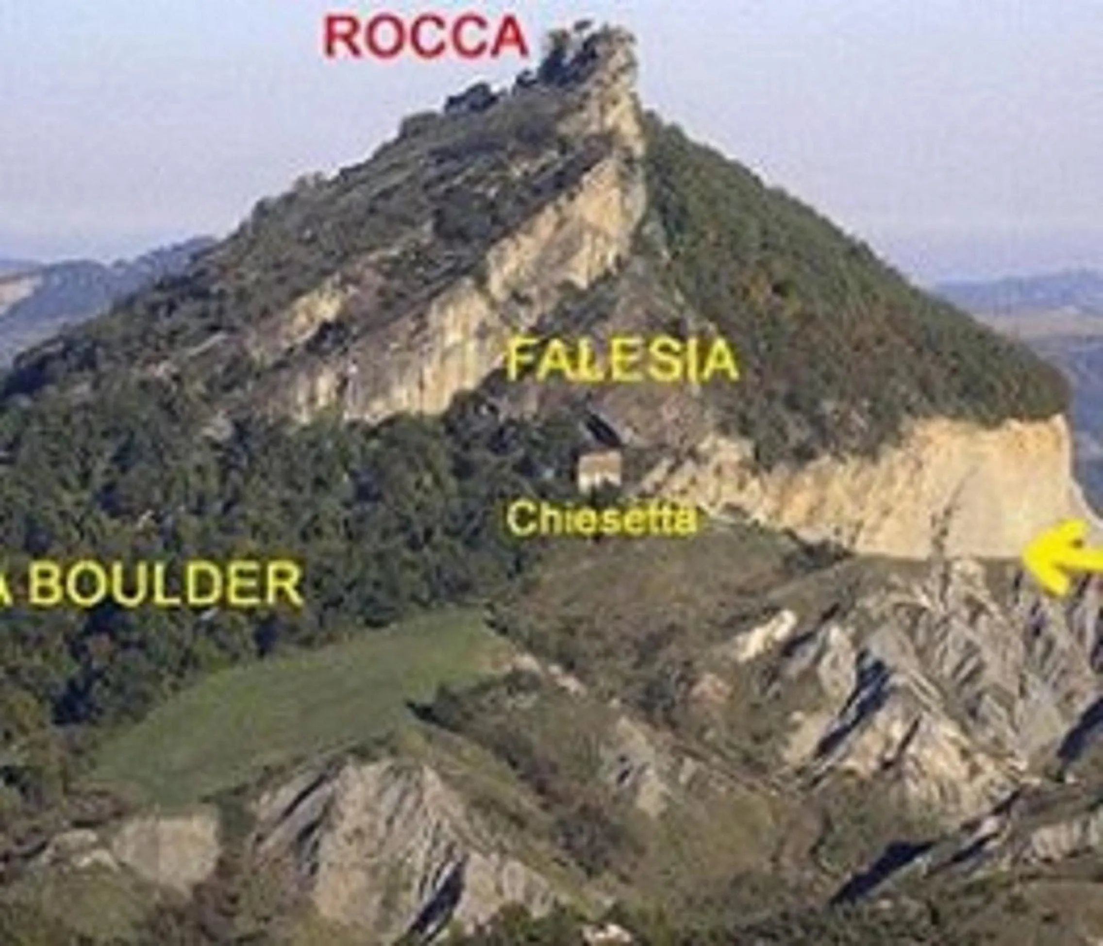 Hiking in B&B Le Due Rocche