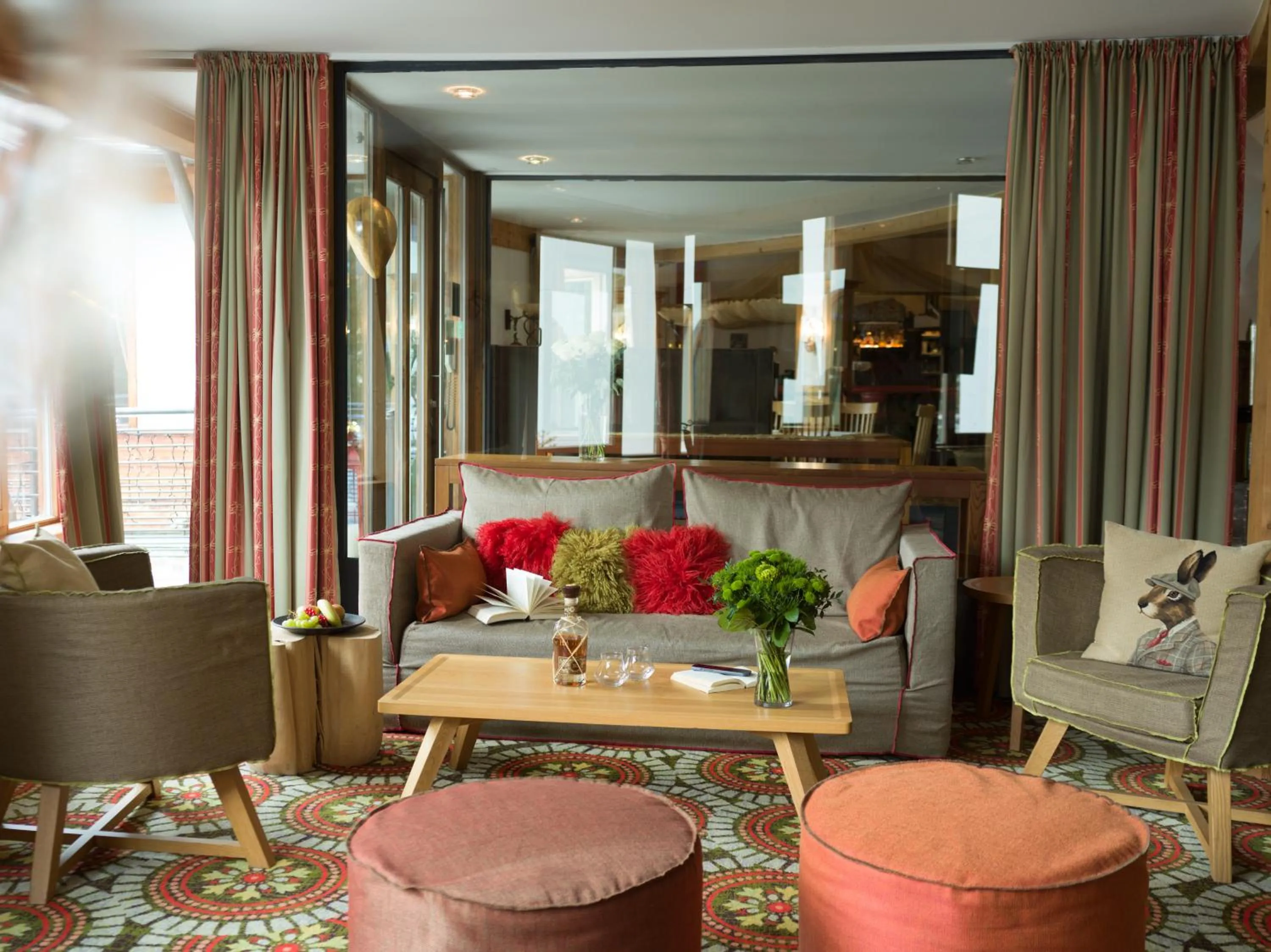 Lobby or reception in Hotel Die Post