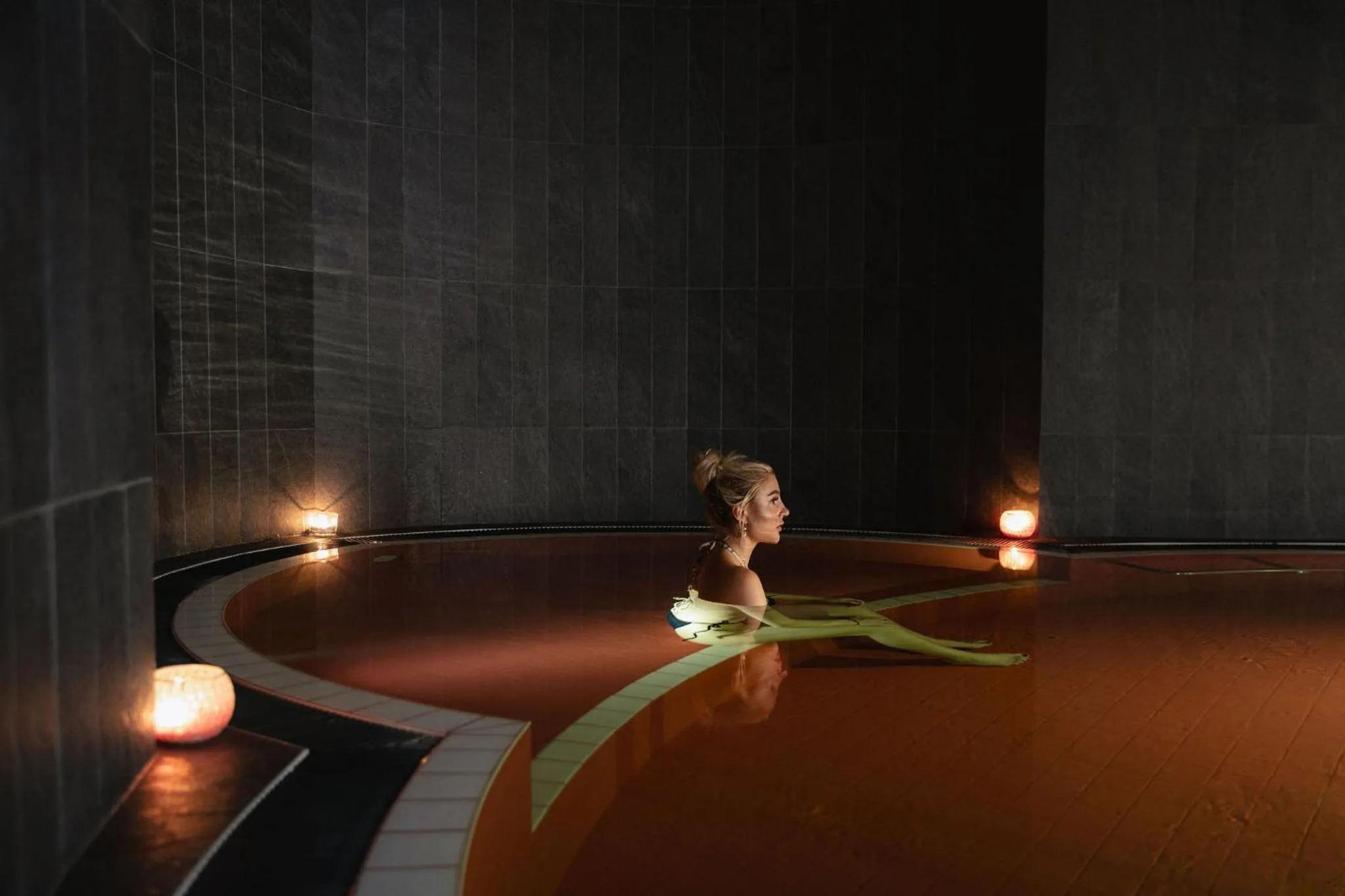 Swimming pool in Hotel Die Post