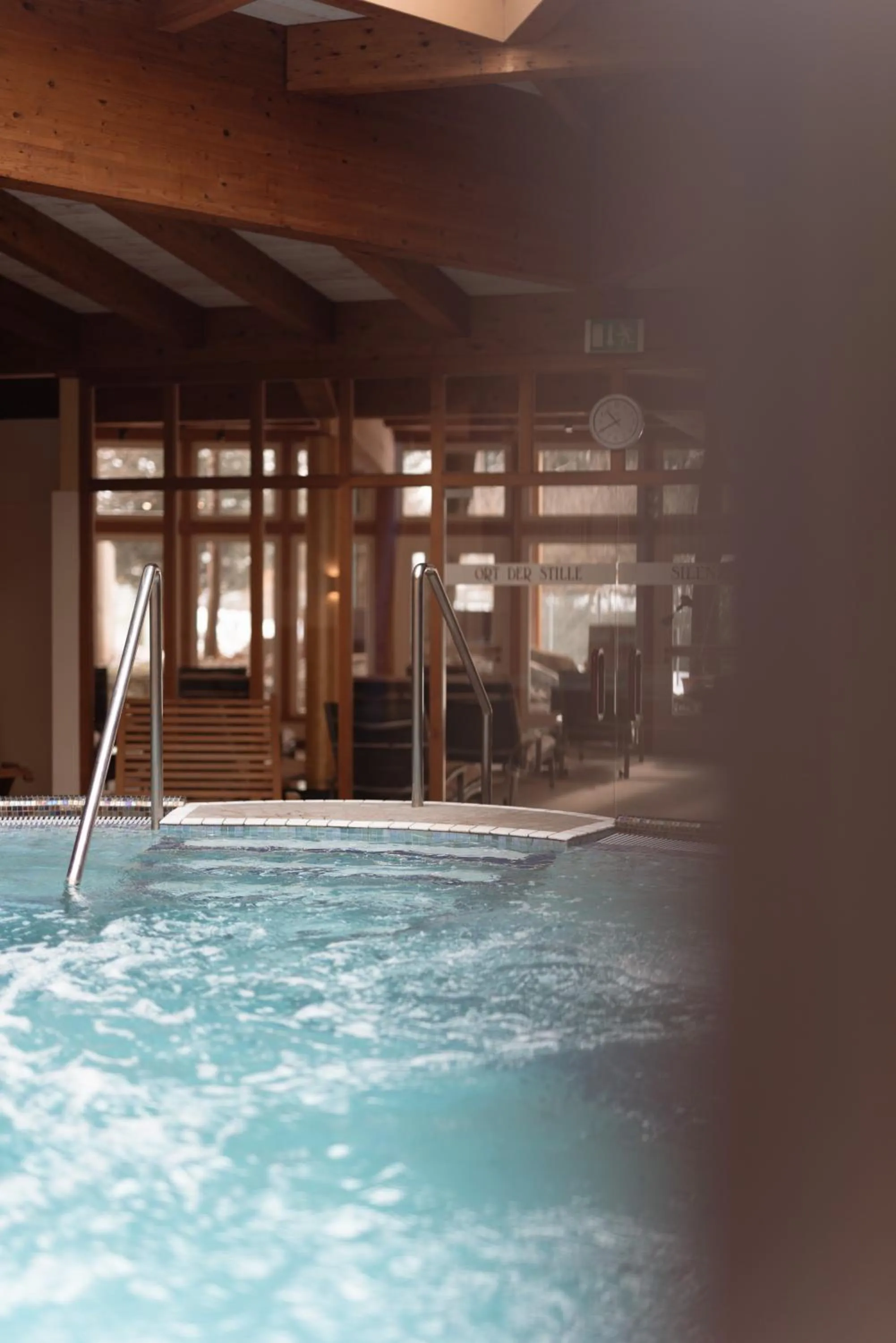 Hot Tub in Hotel Die Post