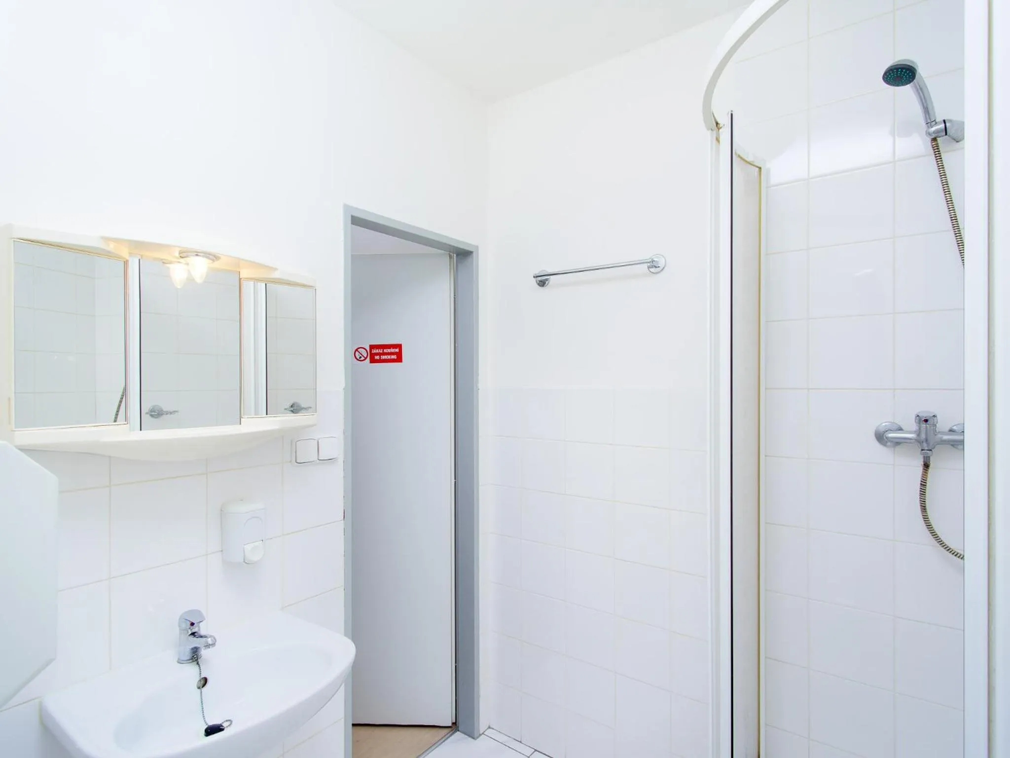 Shower in Hostel BOHEMIA