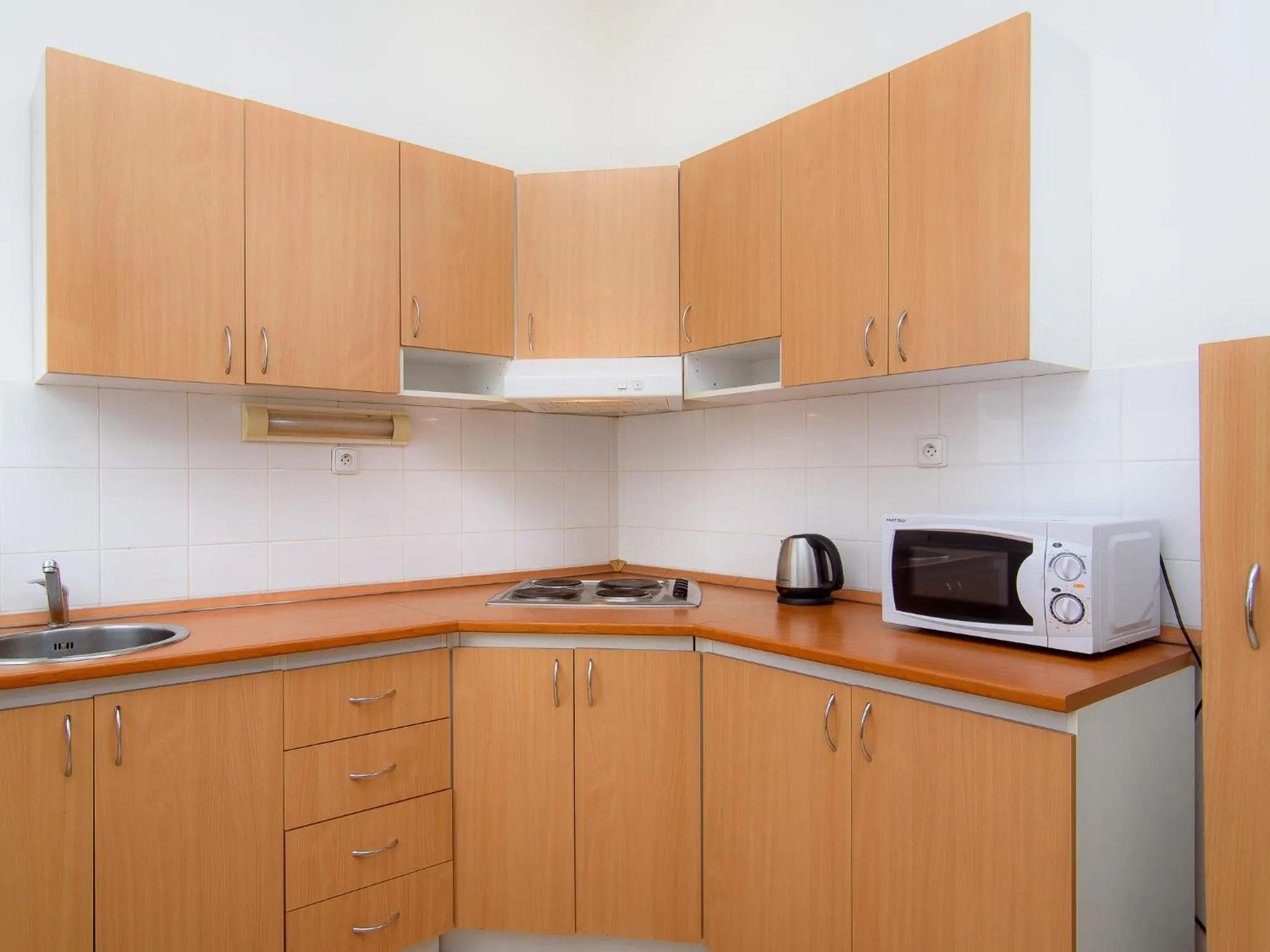 Kitchen or kitchenette in Hostel BOHEMIA