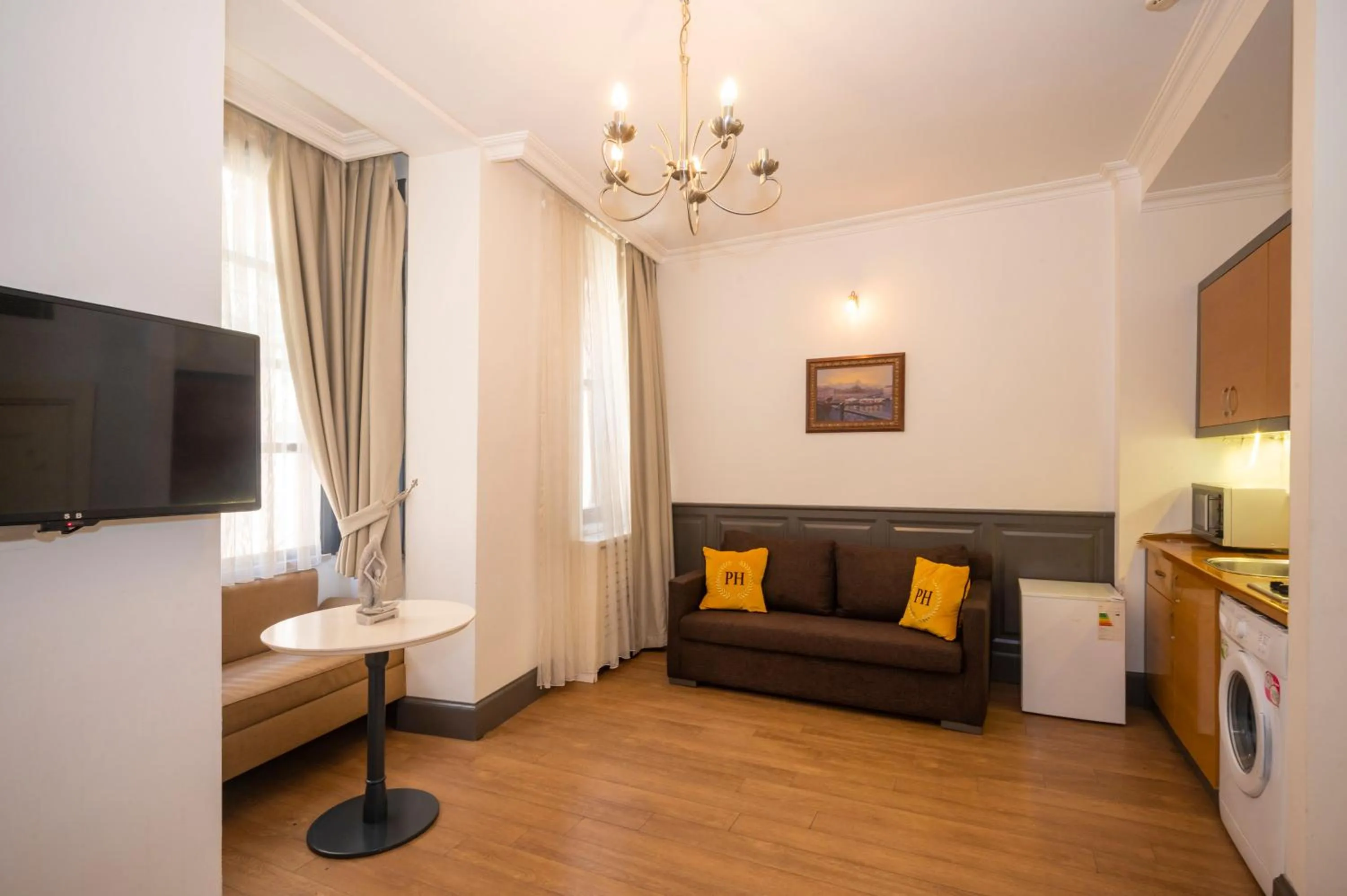 Living room, Seating Area in Pera Line Cihangir