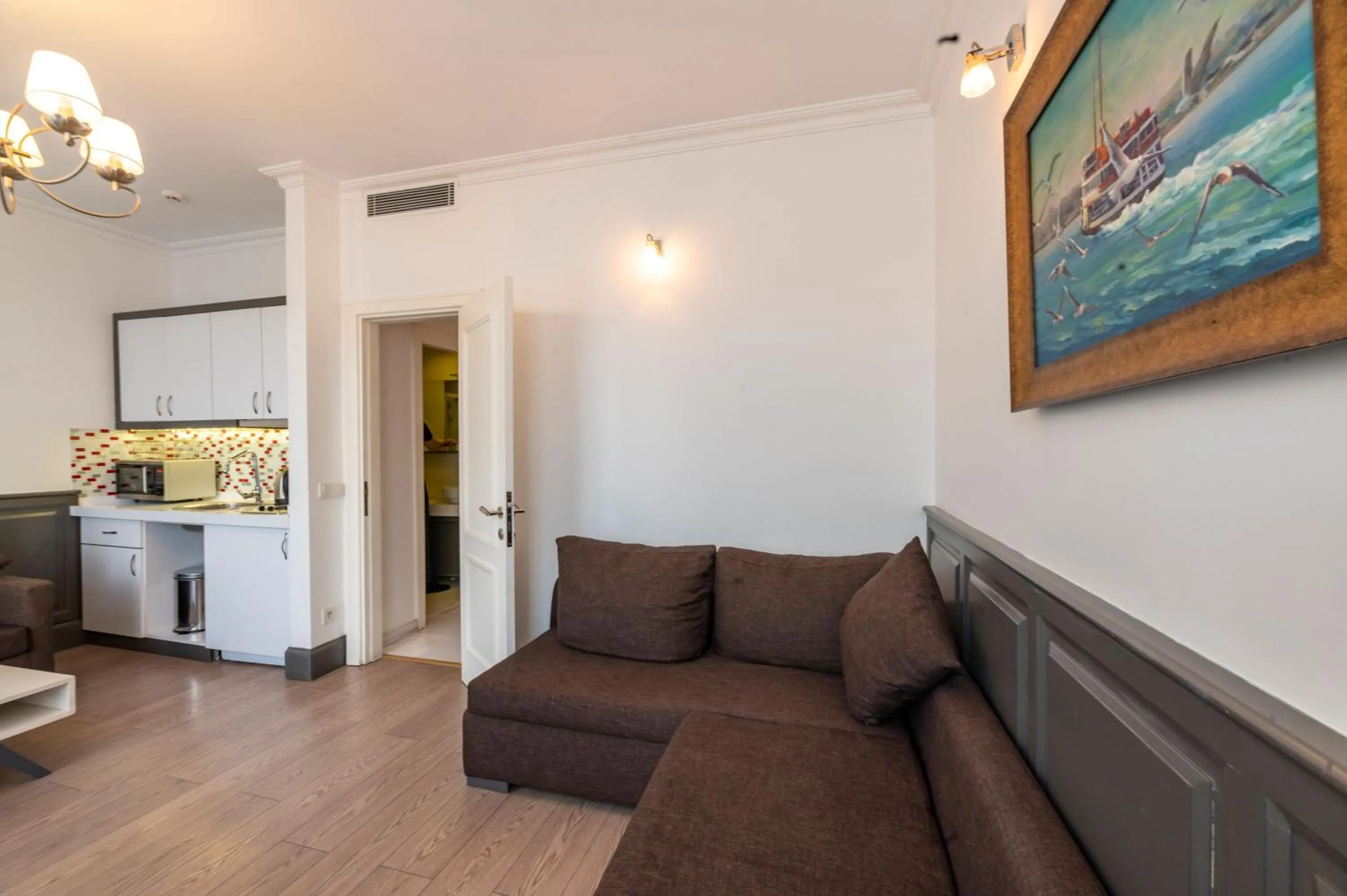 Living room, Seating Area in Pera Line Cihangir