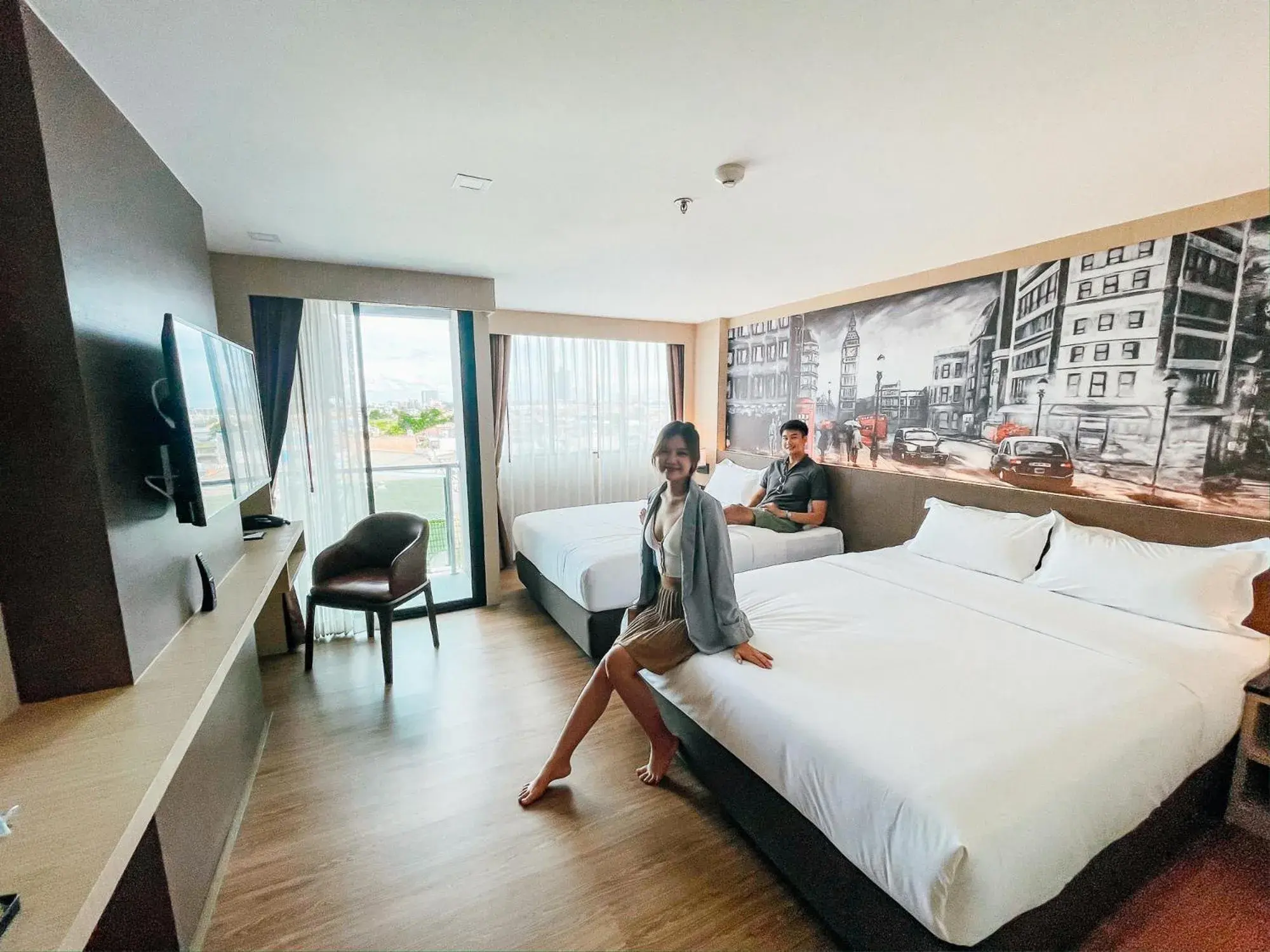 Photo of the whole room, Bed in GLOW Pattaya Photo of the whole room, Bed in GLOW Pattaya