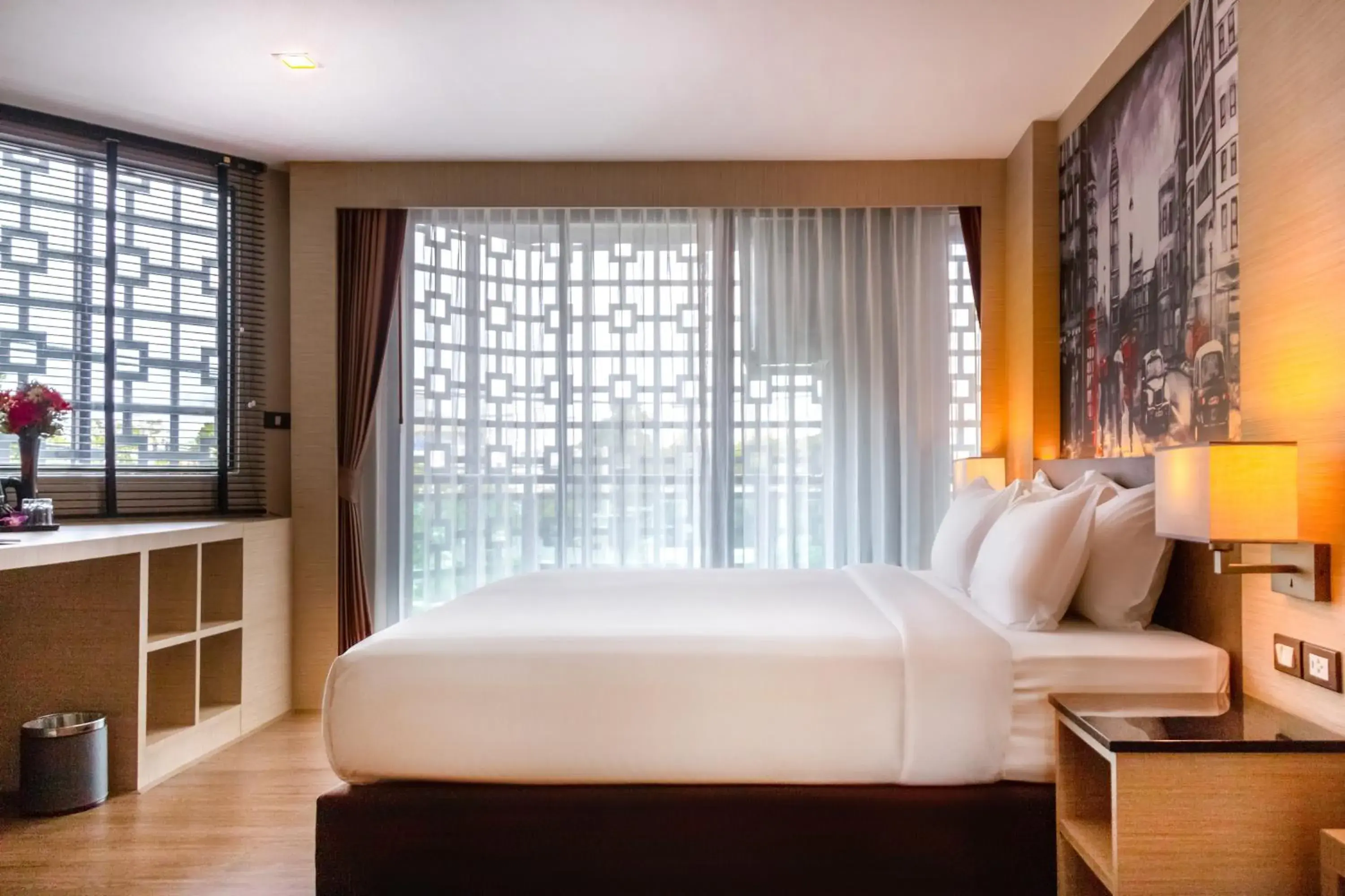Bed in GLOW Pattaya Bed in GLOW Pattaya