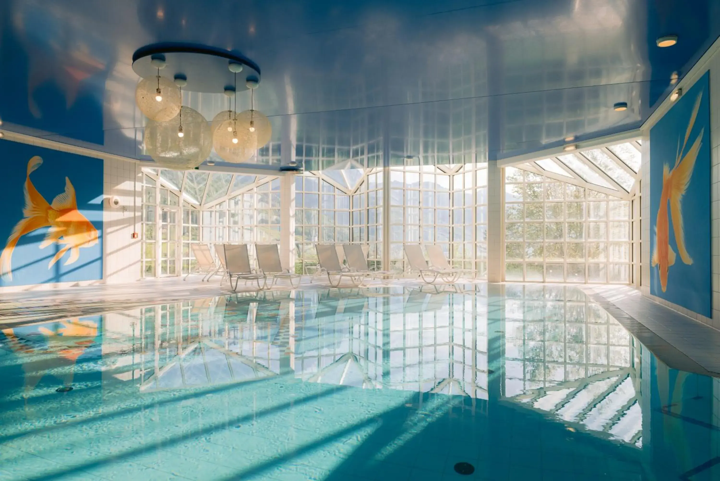 Swimming pool in MONDI Hotel am Grundlsee Swimming pool in MONDI Hotel am Grundlsee