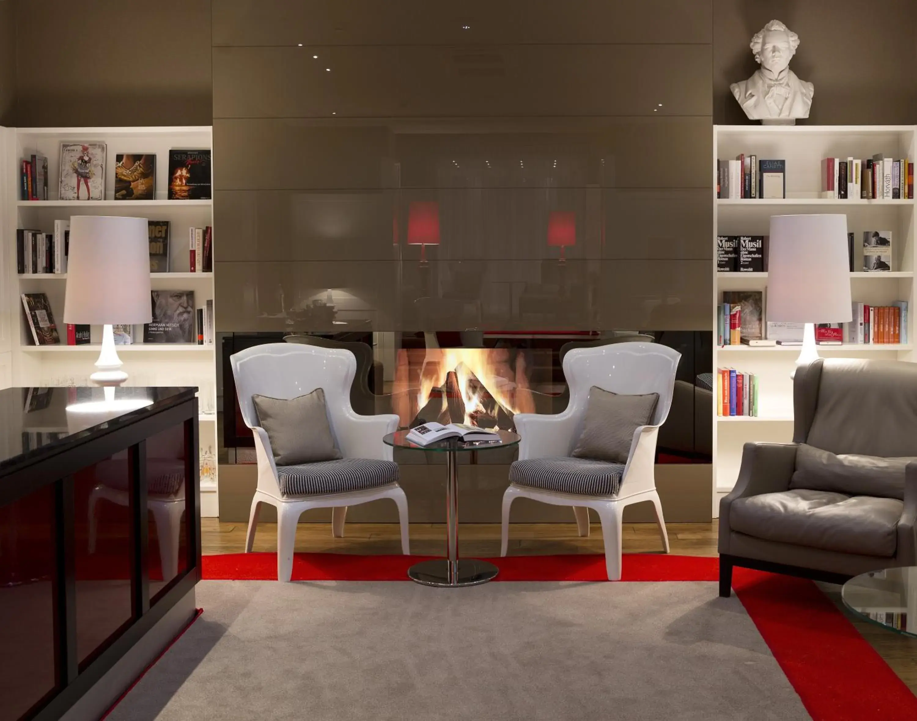 Lounge or bar in The Harmonie Vienna, BW Premier Collection Lounge or bar in The Harmonie Vienna, BW Premier Collection