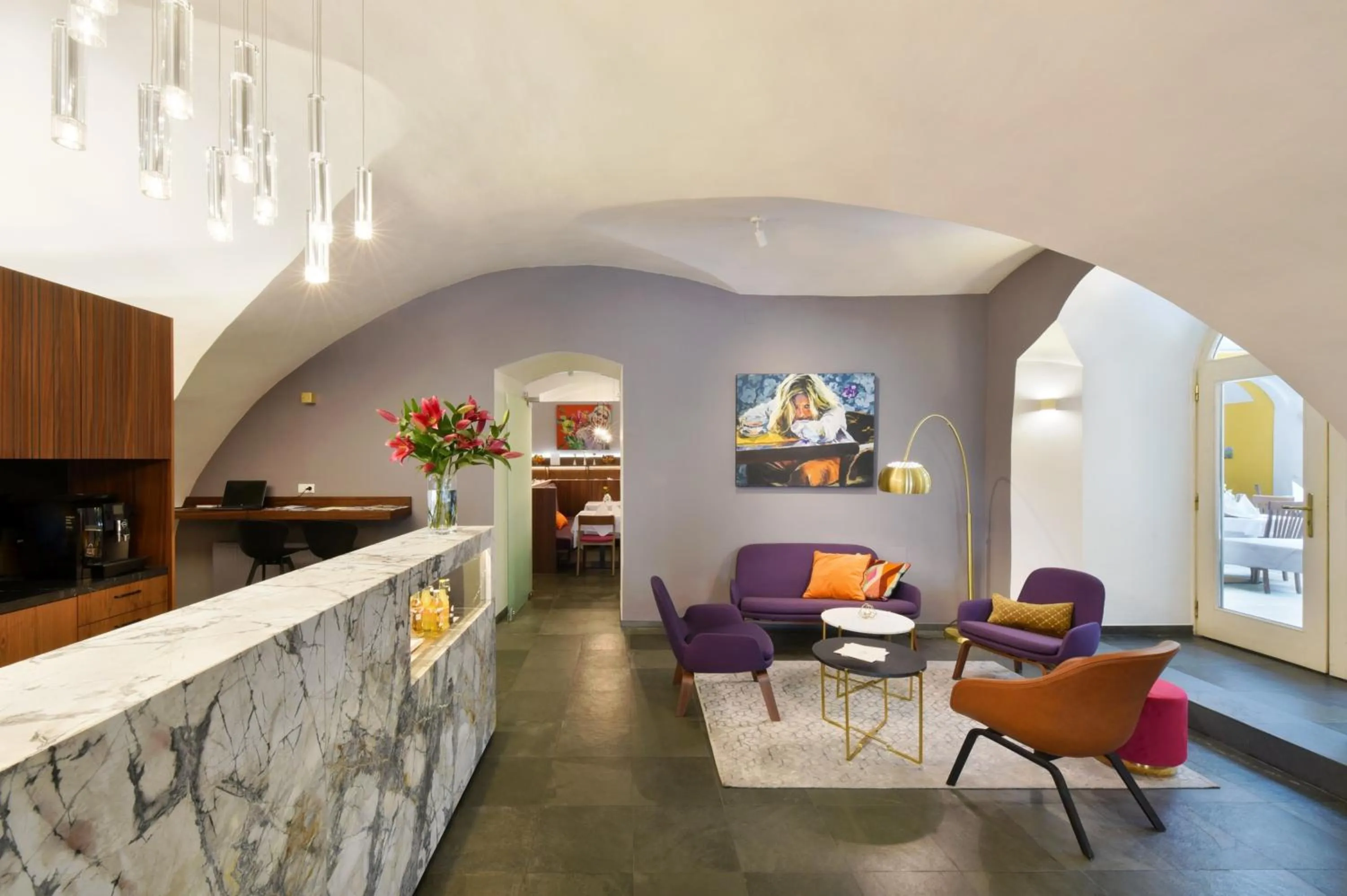 Lobby or reception in Boutique Hotel Dom - Rooms & Suites