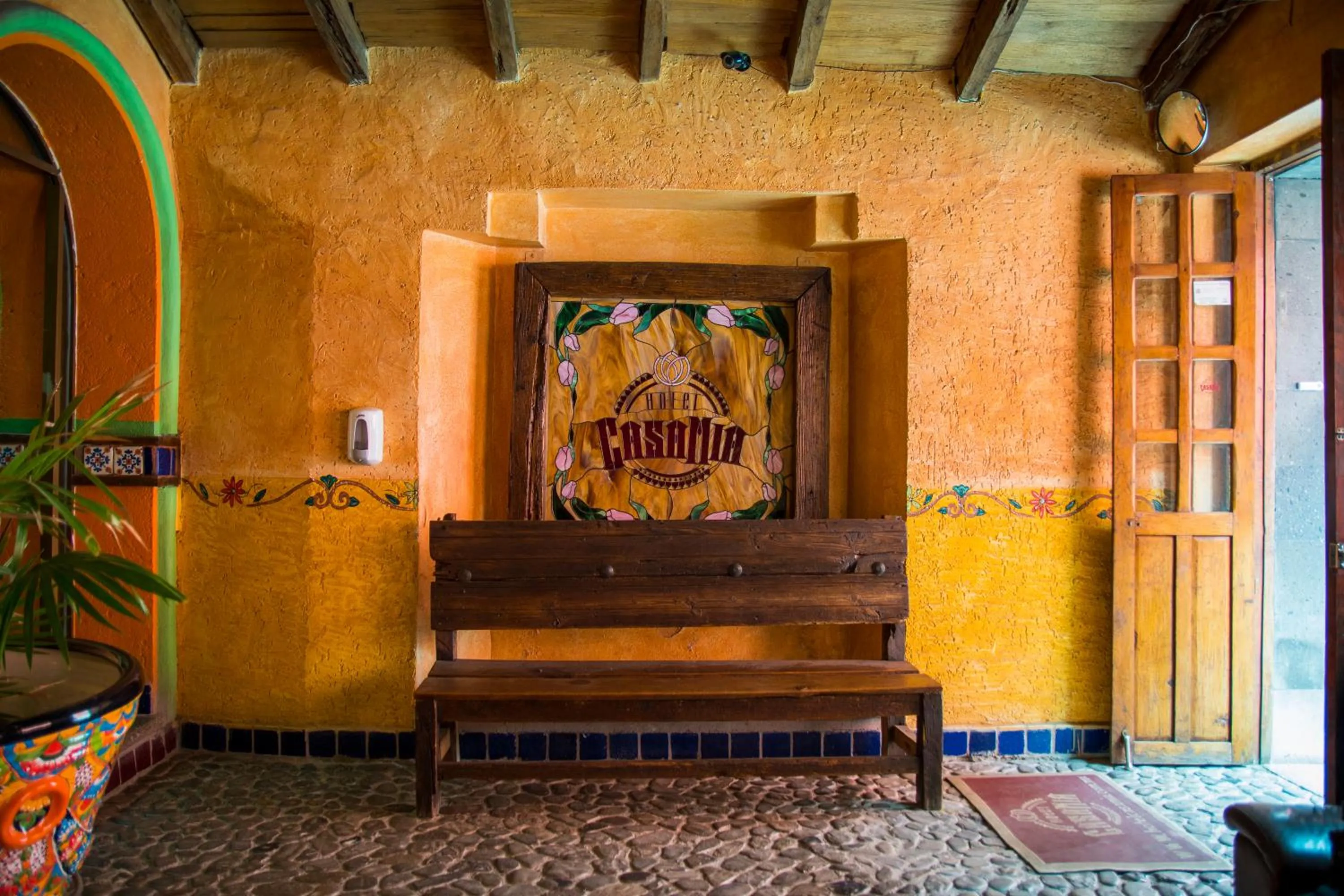 Lobby or reception in Hotel CasaMia