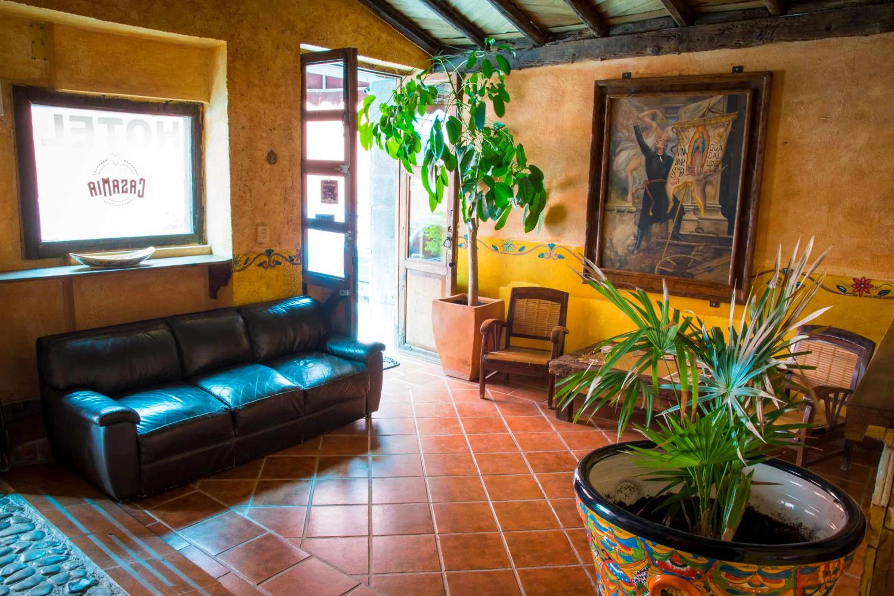 Lobby or reception in Hotel CasaMia