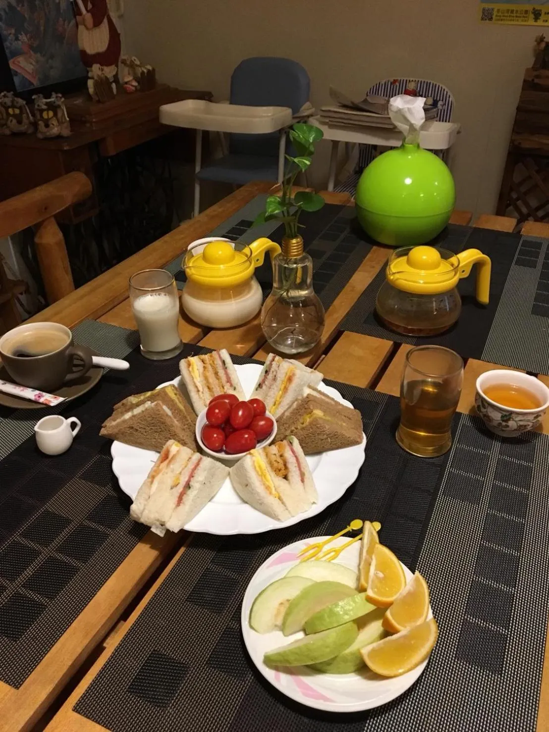 American breakfast in Yilan Real Fun Homestay