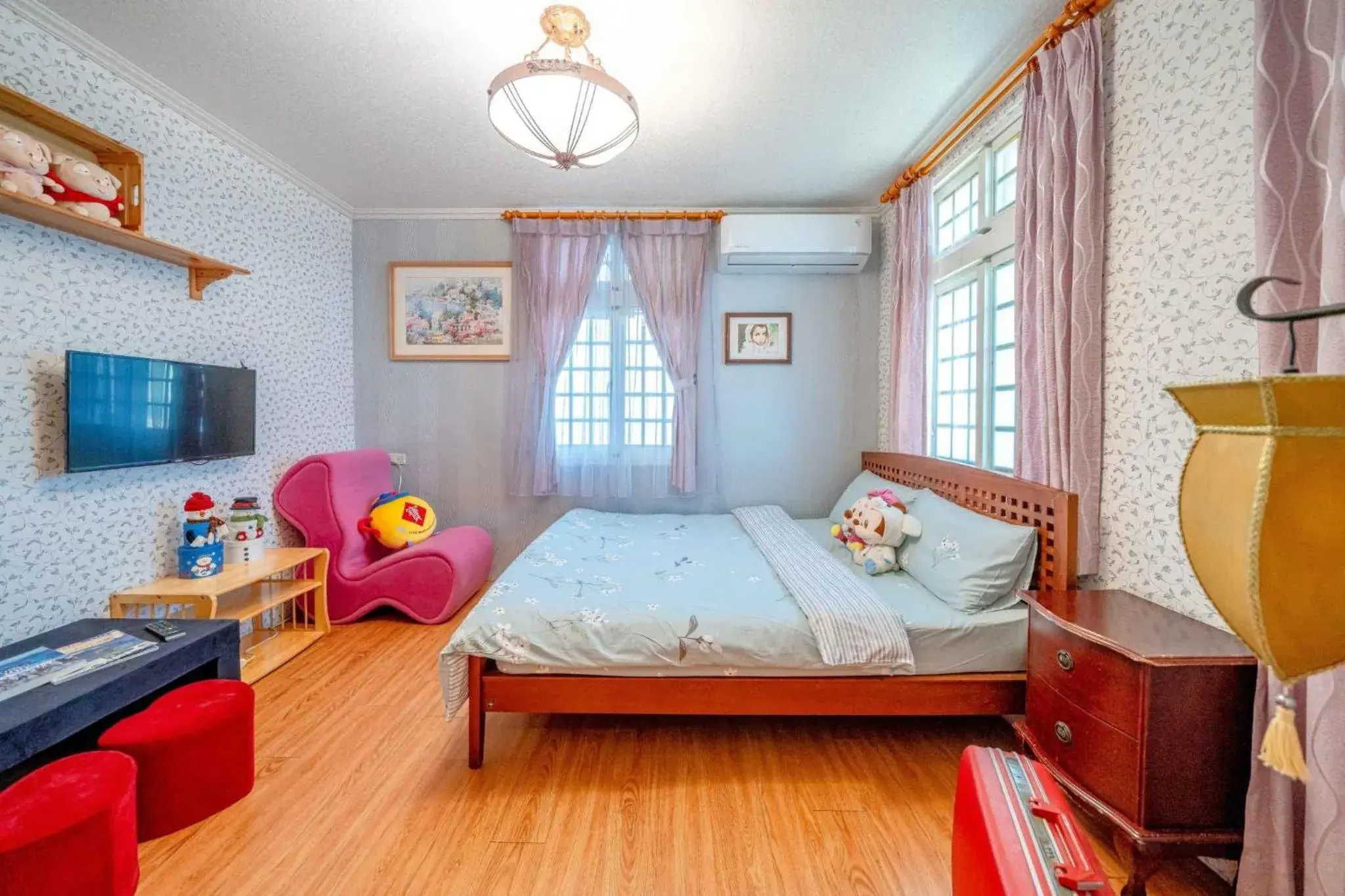 Photo of the whole room, Bed in Yilan Real Fun Homestay Photo of the whole room, Bed in Yilan Real Fun Homestay