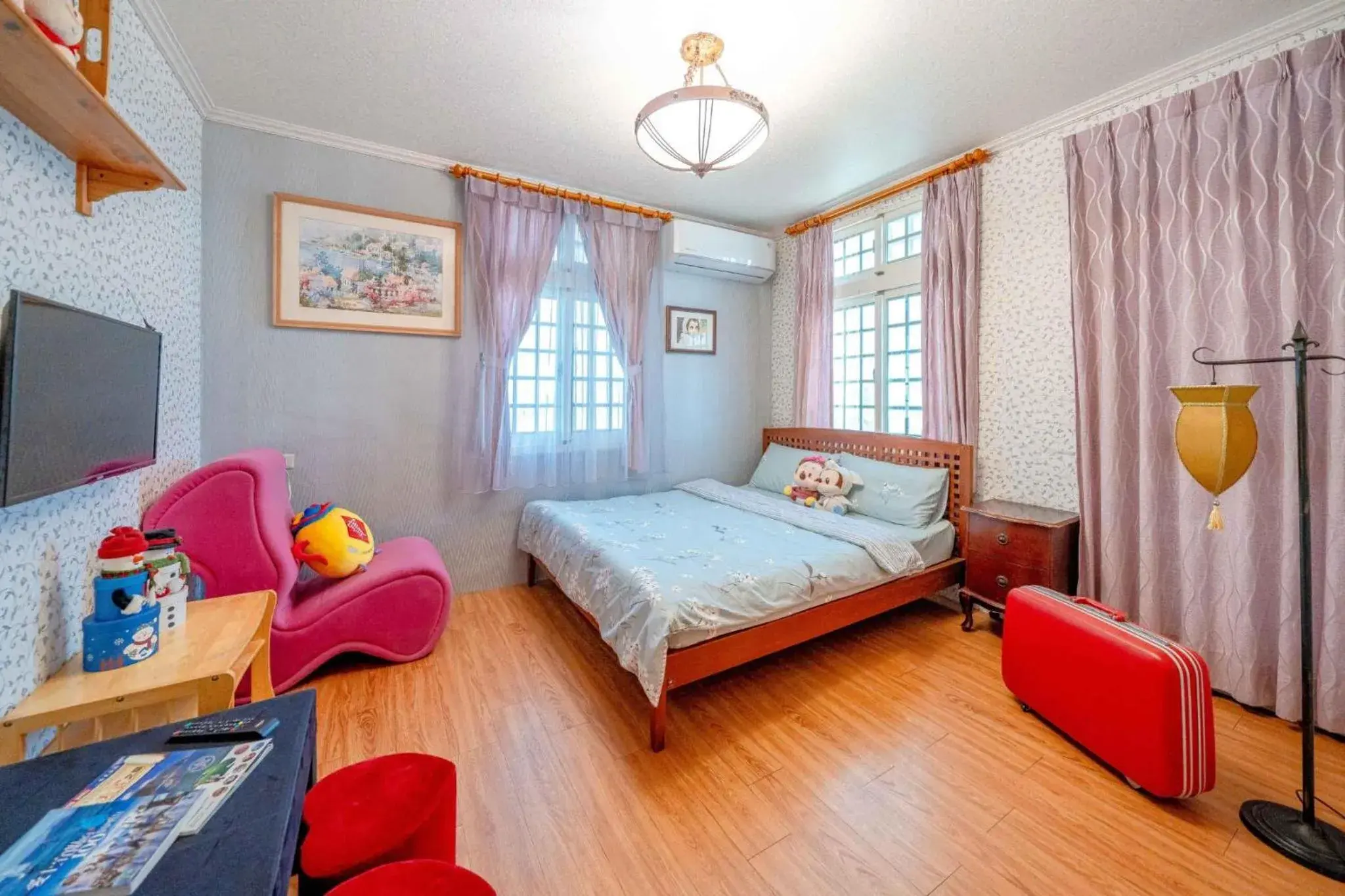 Photo of the whole room, Bed in Yilan Real Fun Homestay Photo of the whole room, Bed in Yilan Real Fun Homestay