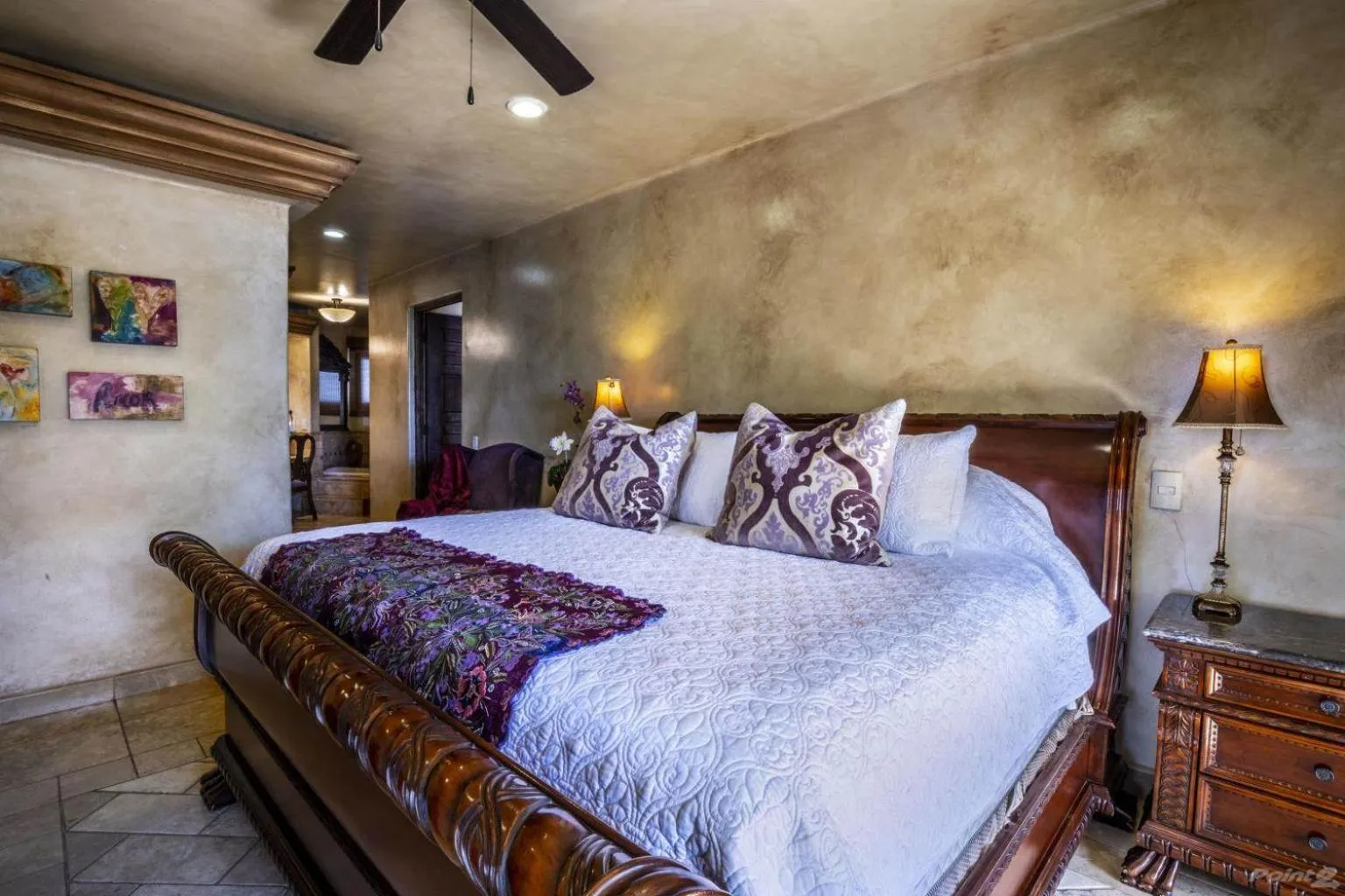 Bed in Villa Lucia Arch and Lands End Views - 4200 sq ft Luxury Villa