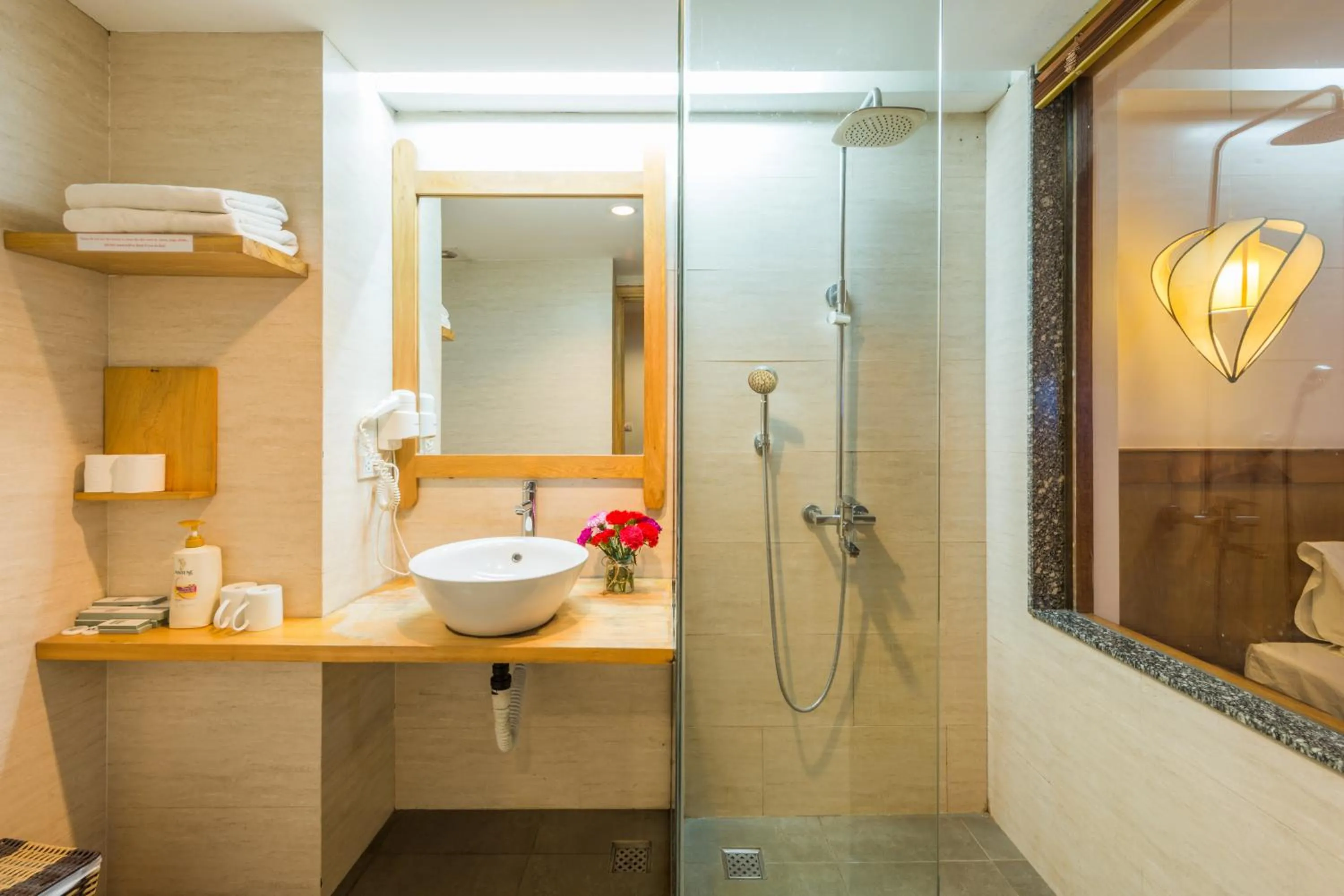 Shower in Sapa Panorama Hotel