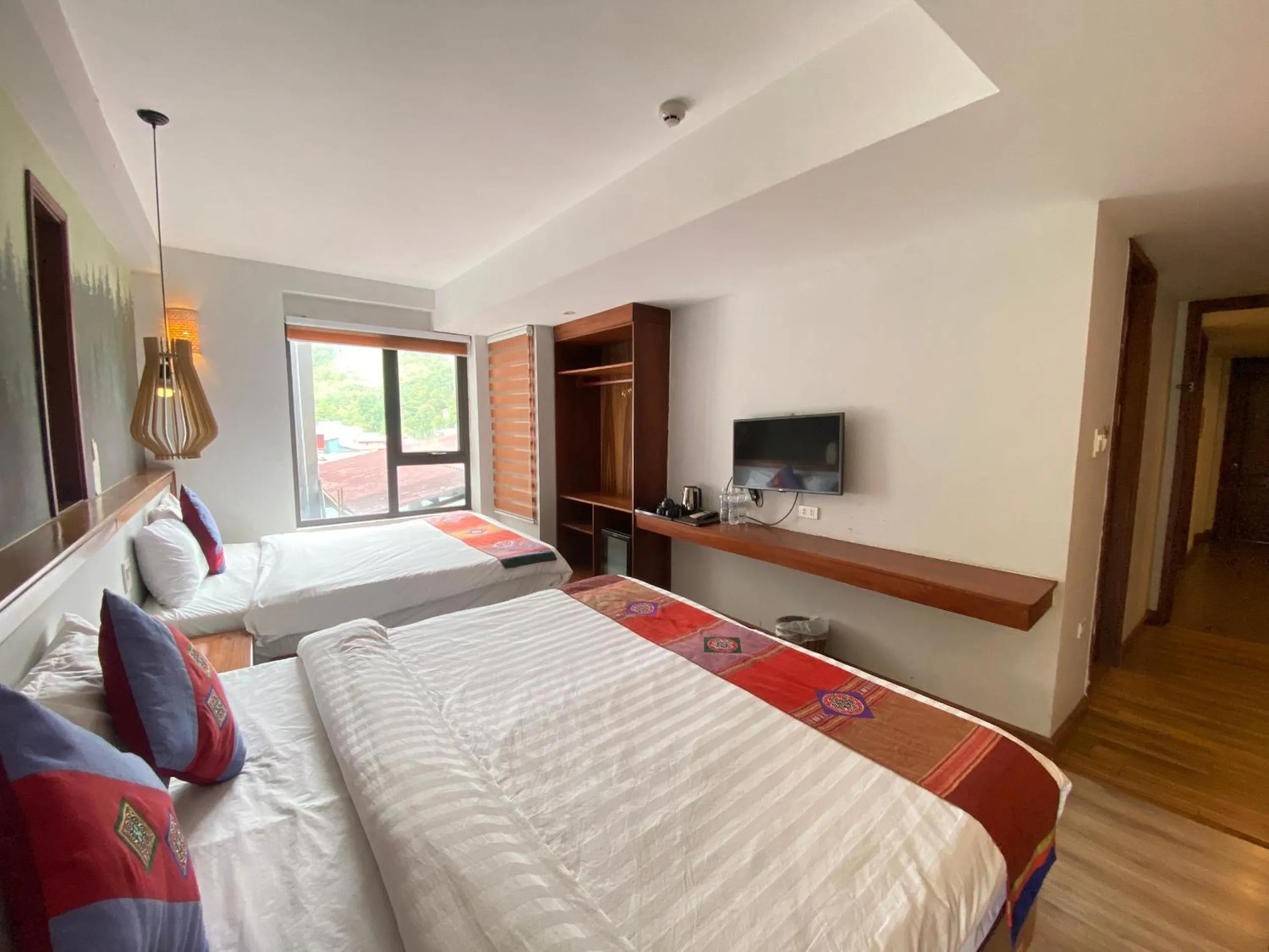 Bed in Sapa Panorama Hotel