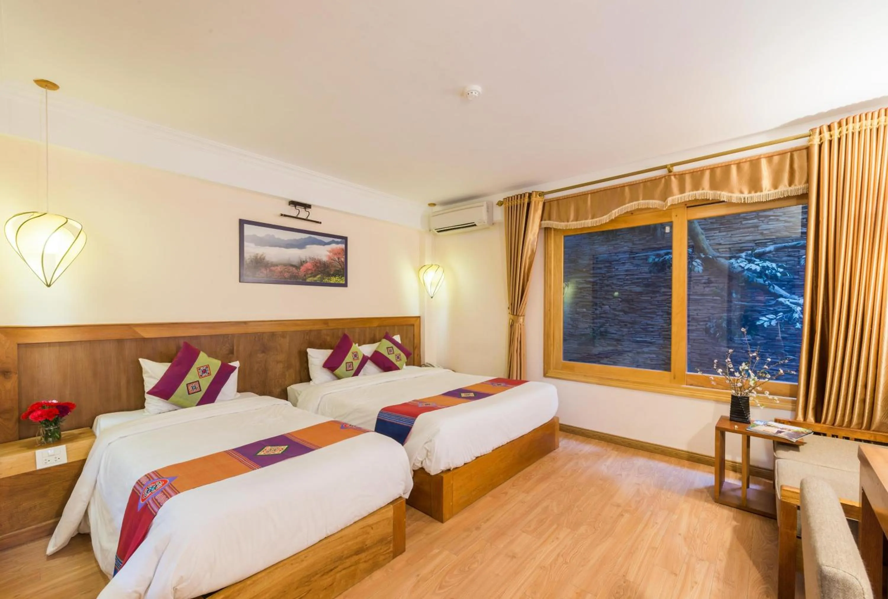 Bedroom, Bed in Sapa Panorama Hotel