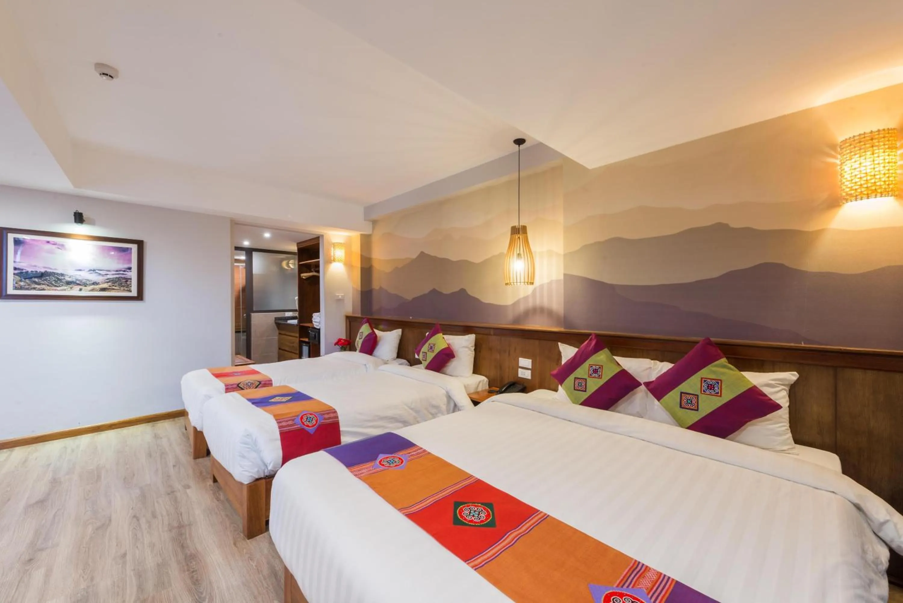 Bedroom, Bed in Sapa Panorama Hotel