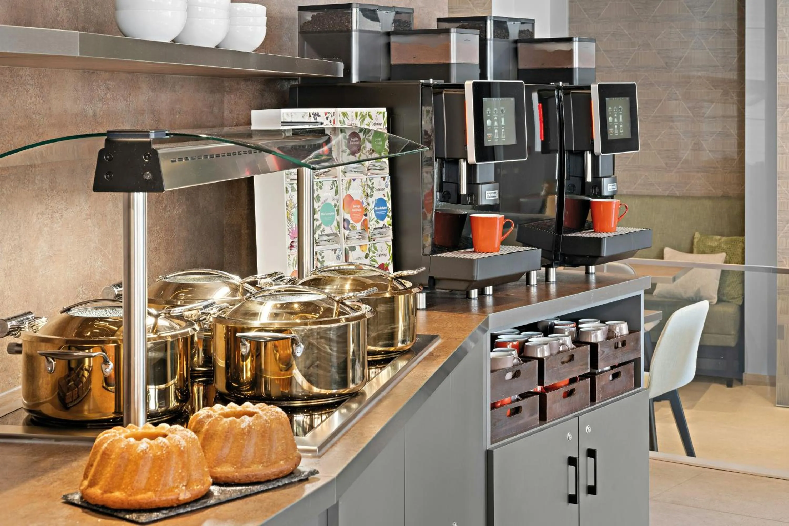 Buffet breakfast in Leonardo Hotel Salzburg City Center