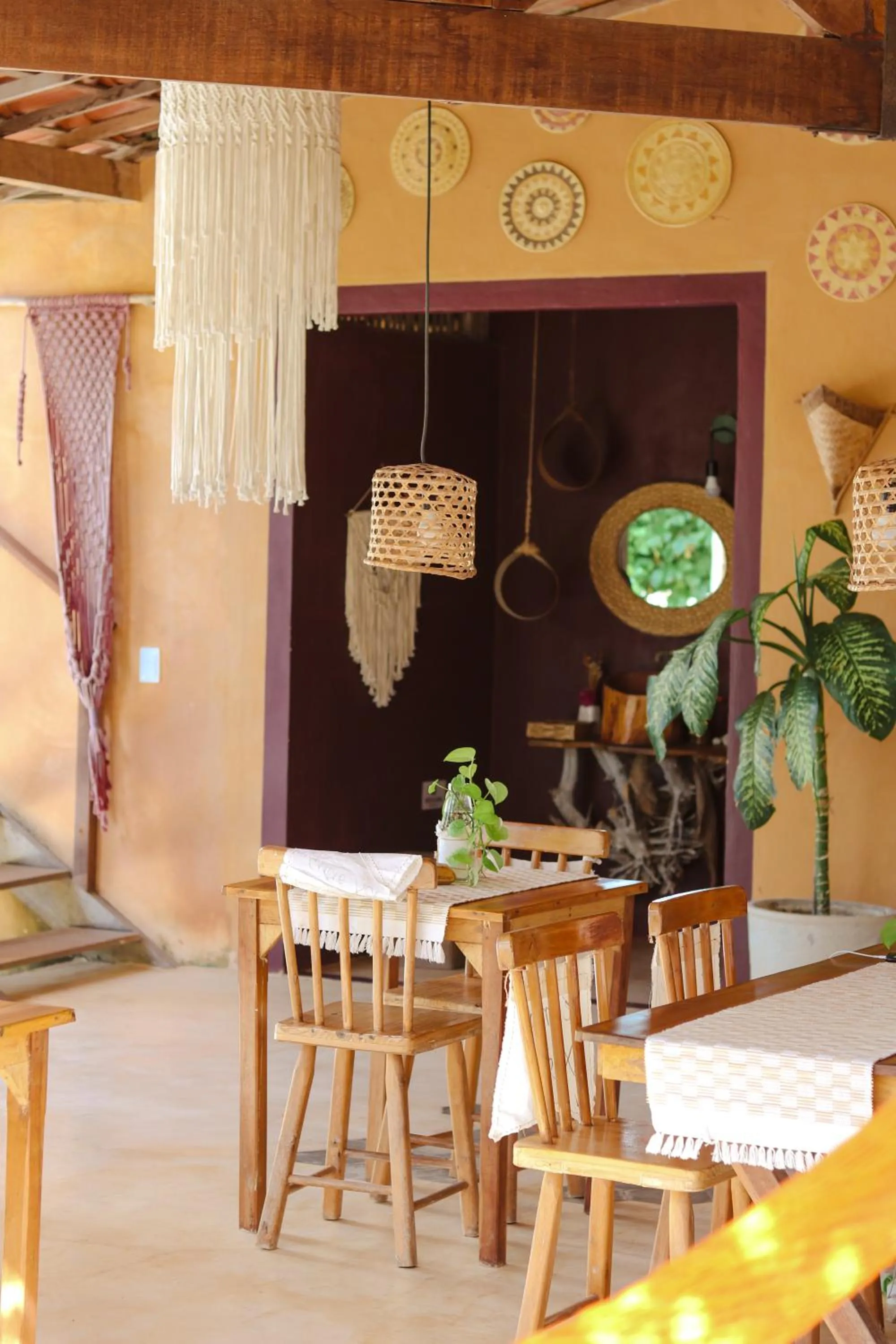 Living room in Mangará Pousada