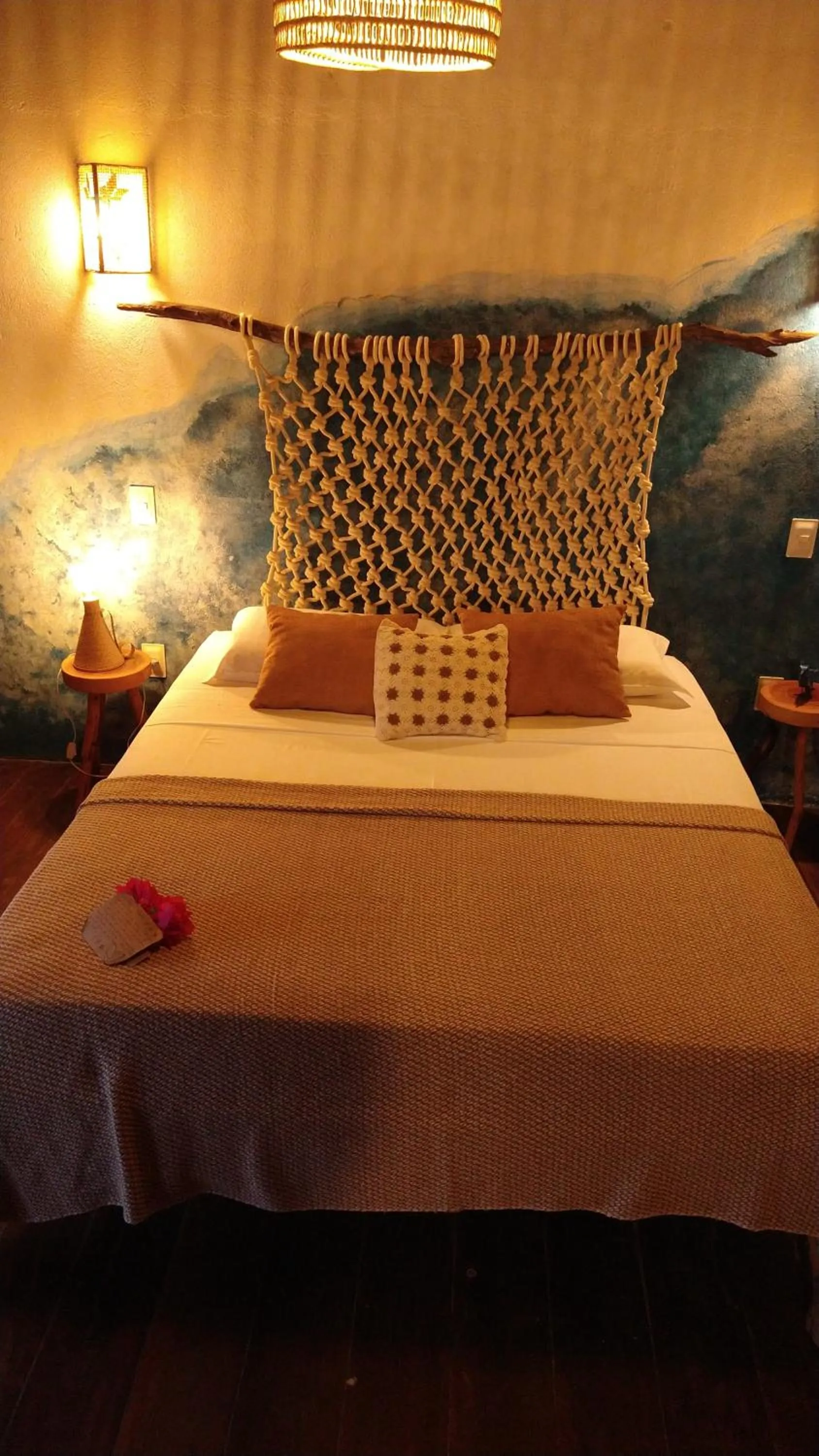 Bed in Mangará Pousada