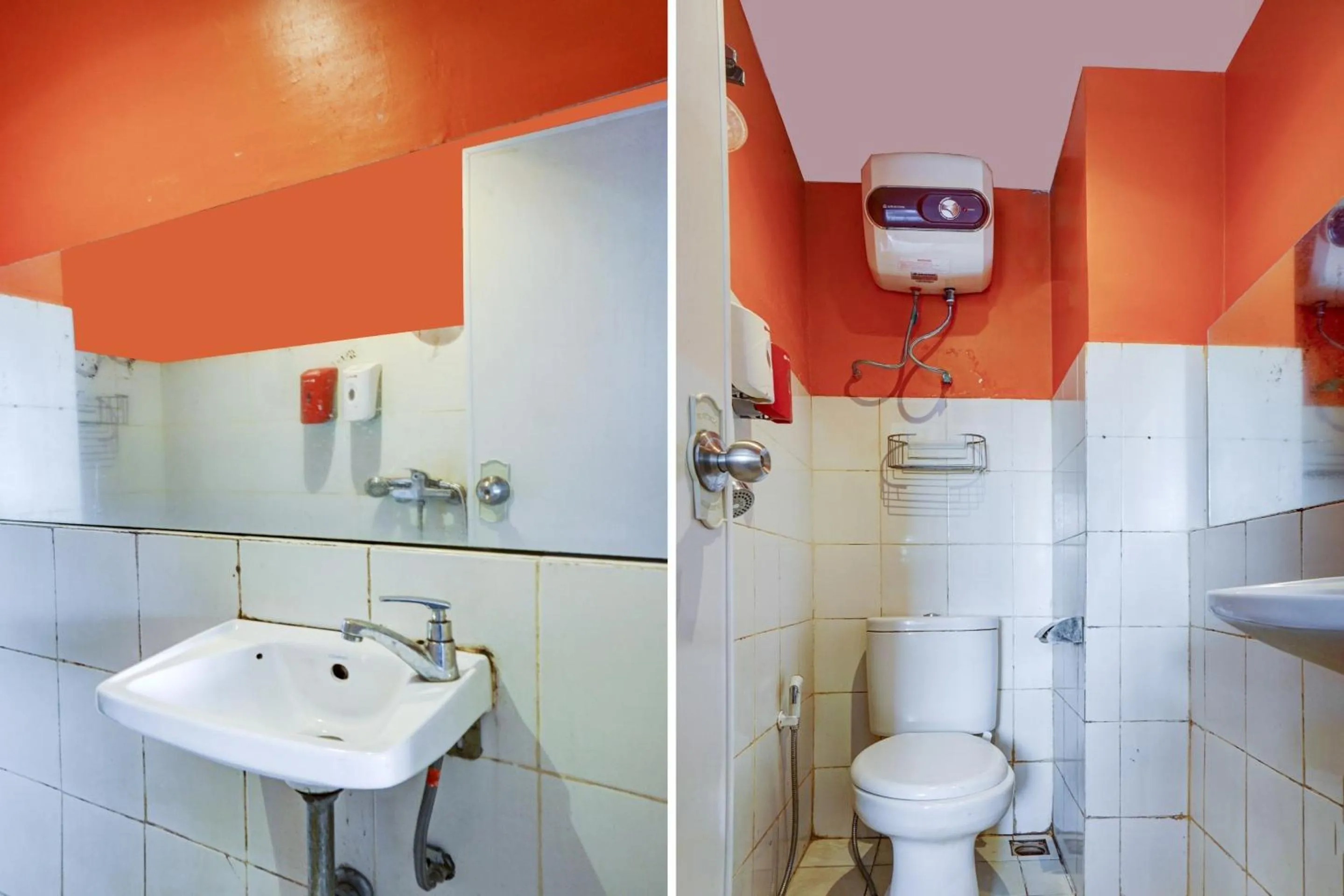 Bathroom in Hotel O Apartemen Bogor Valley